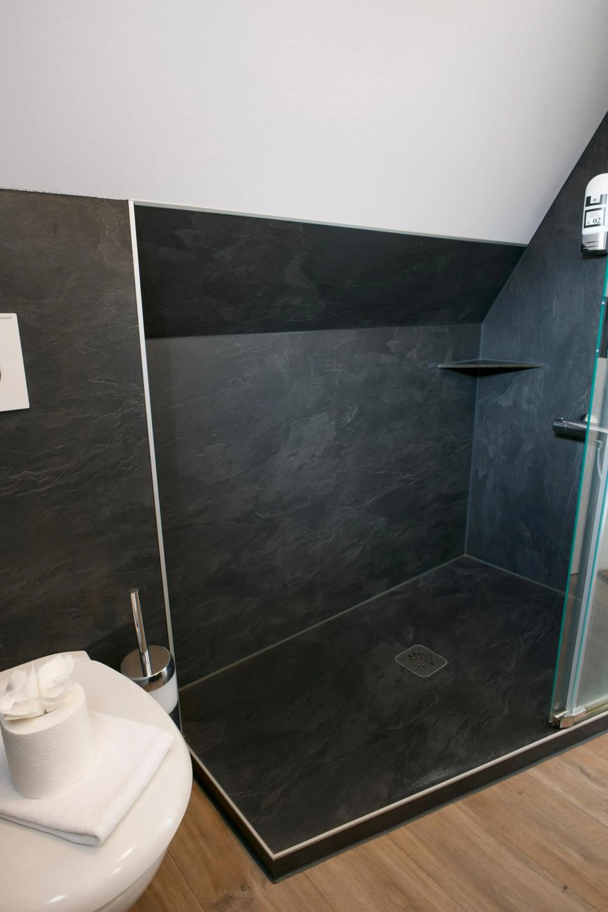 Shower in Stadthotel-Garni Smutje