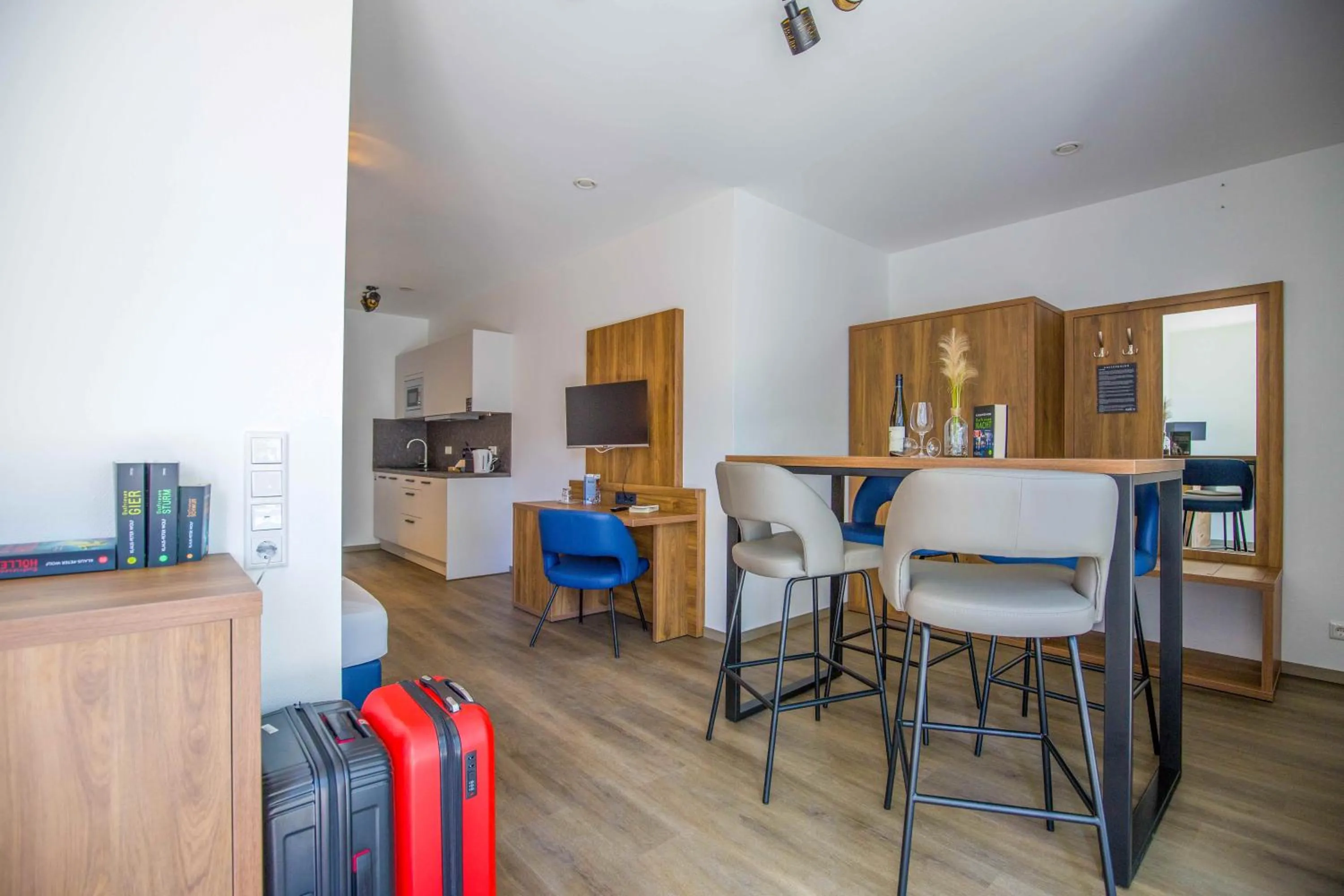 Seating area in Stadthotel-Garni Smutje