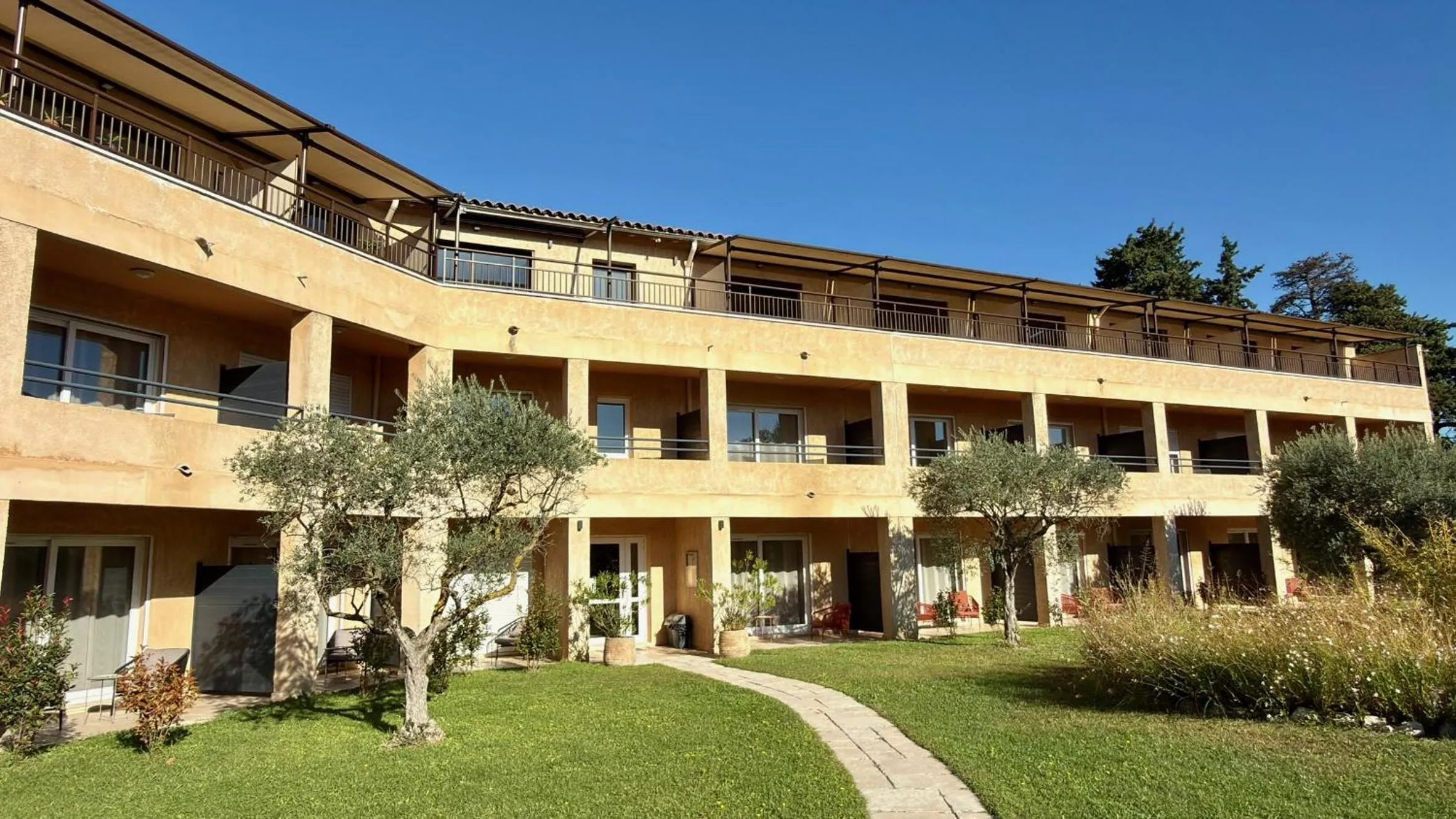 Property building in Hôtel La Perna