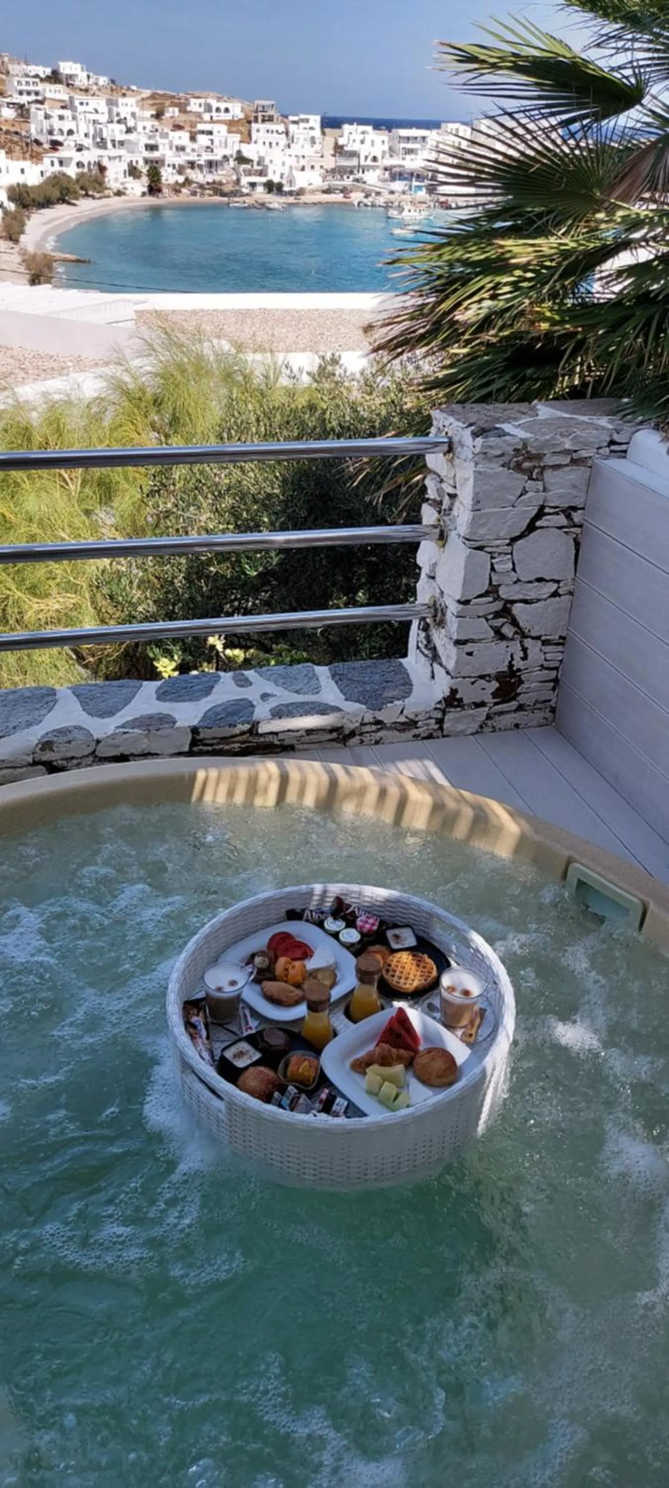 Breakfast in Vrahos Boutique Hotel