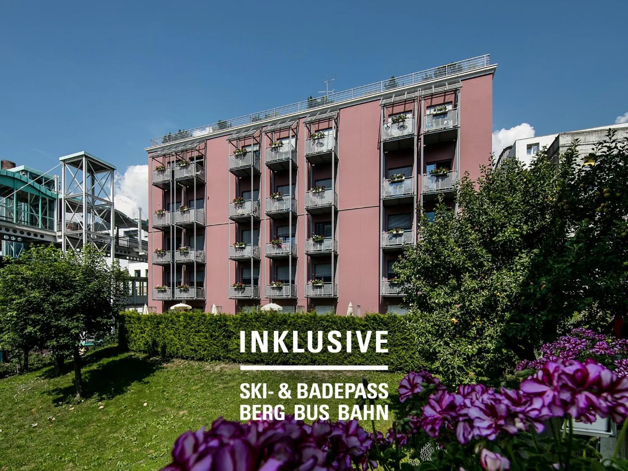 Property building in Badehotel Belvair