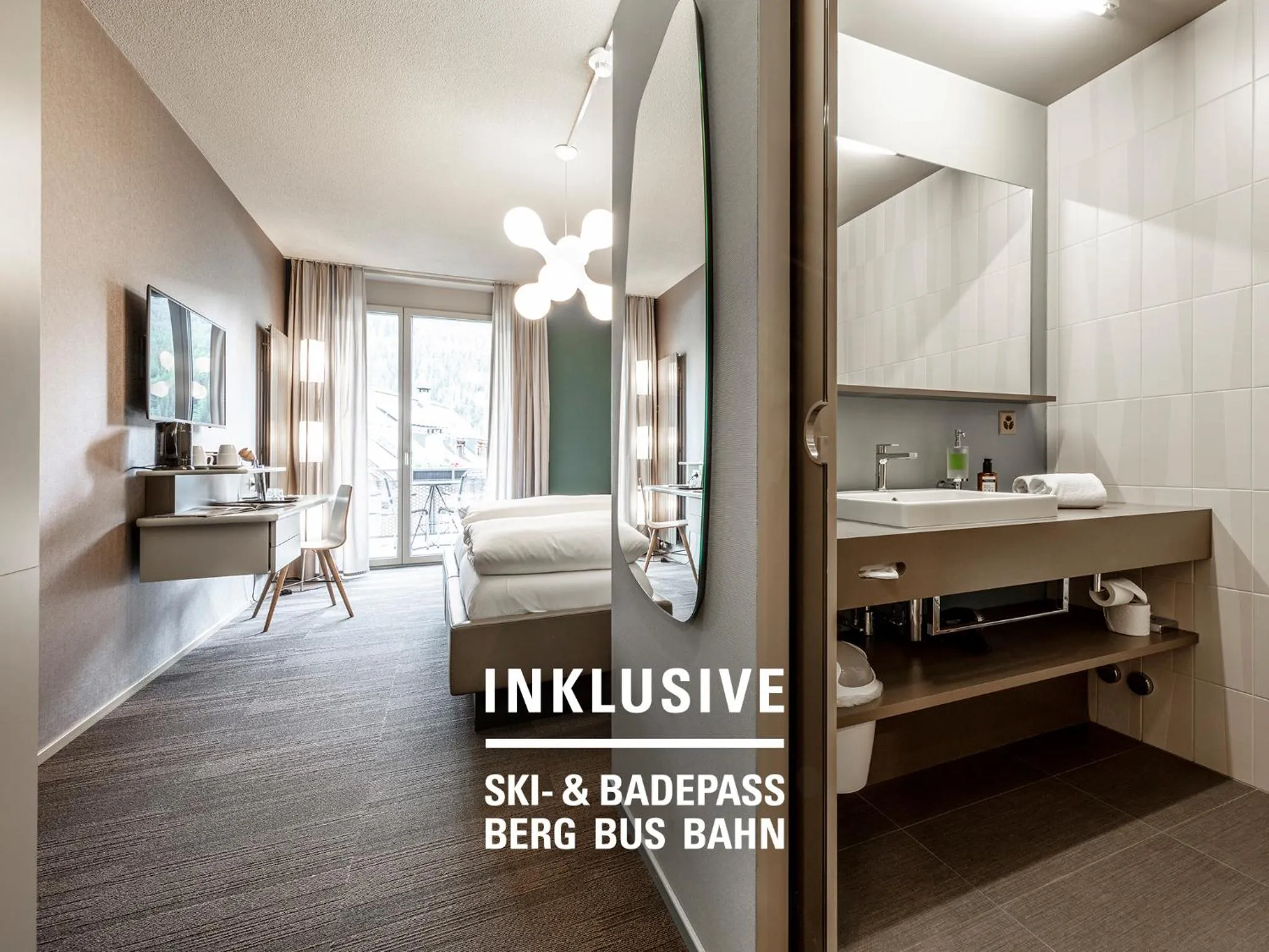 Bathroom in Badehotel Belvair