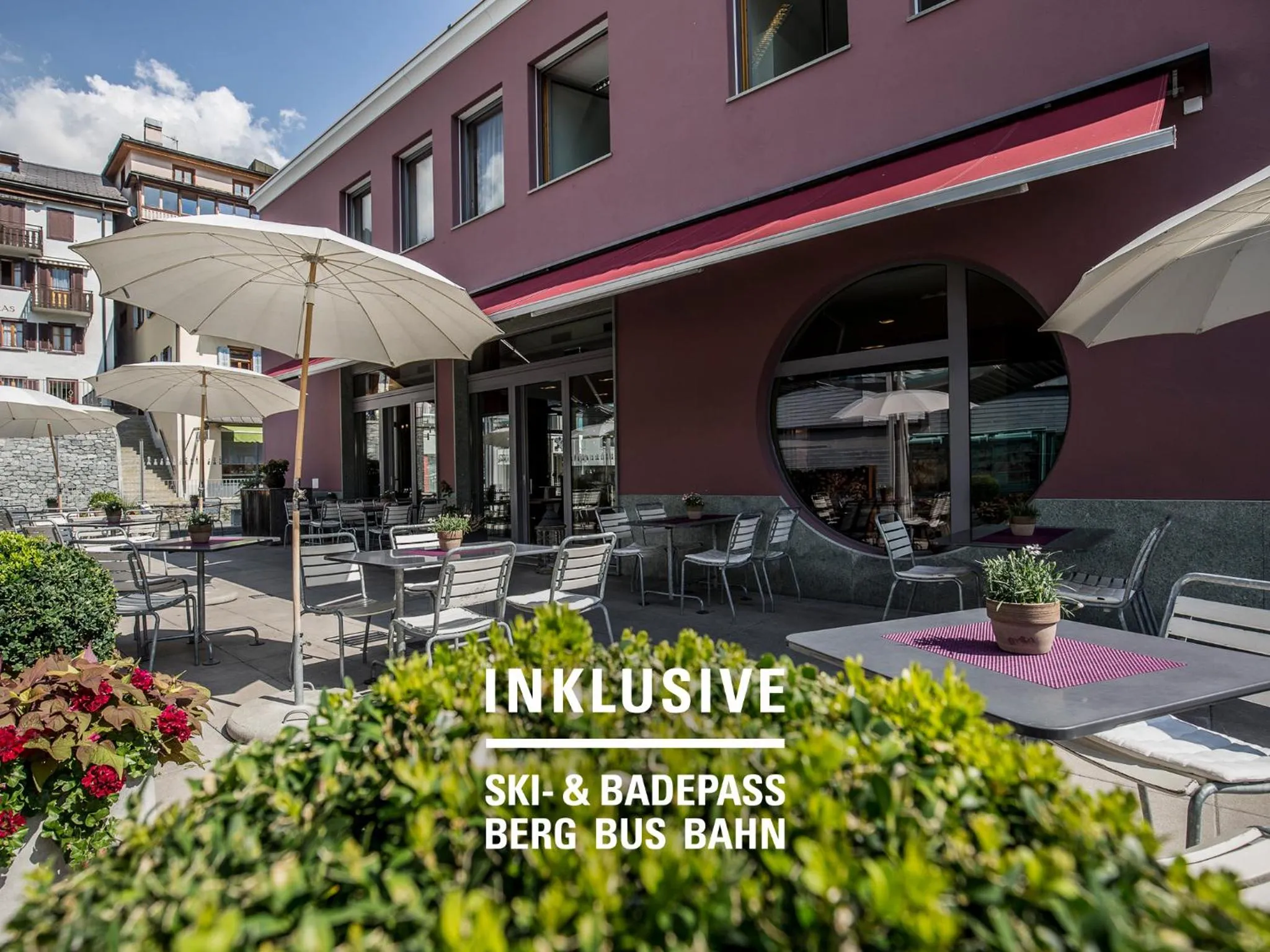 Property building in Badehotel Belvair