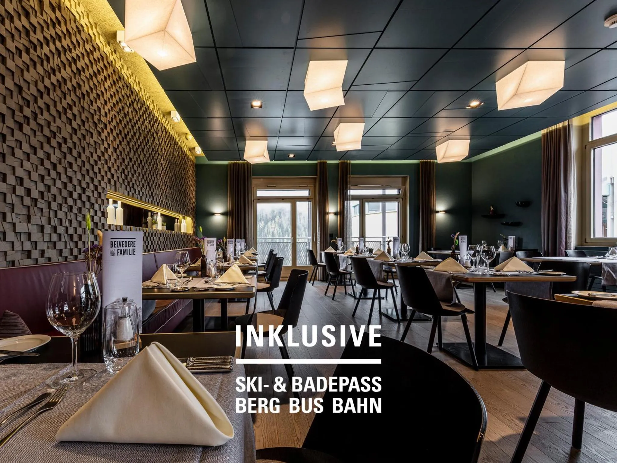 Restaurant/places to eat in Badehotel Belvair
