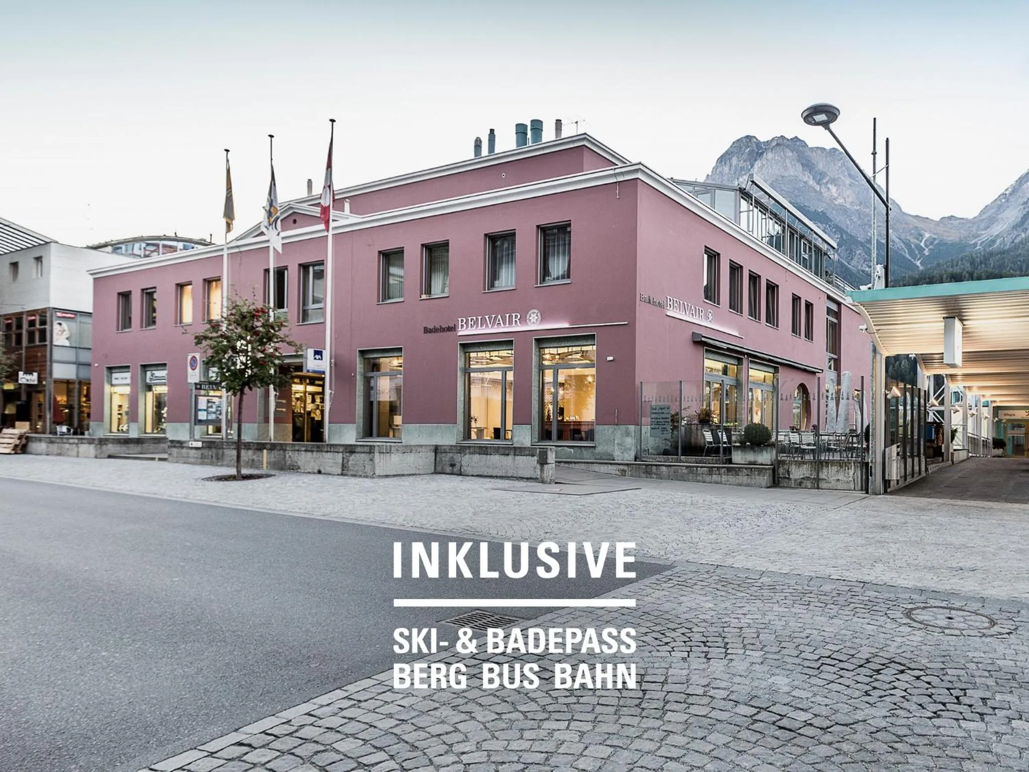 Property building in Badehotel Belvair