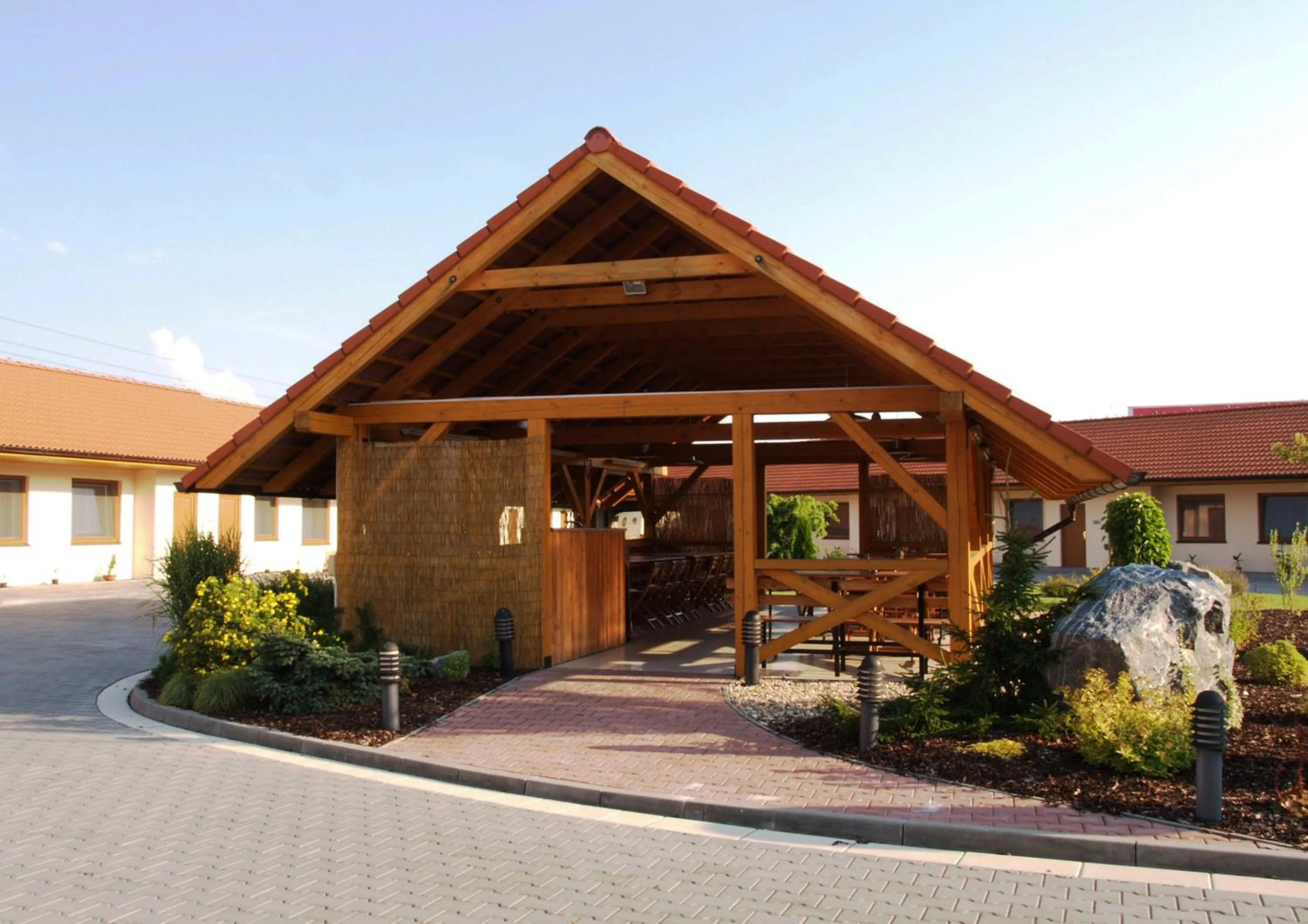 Seating area in Hotel Kobero
