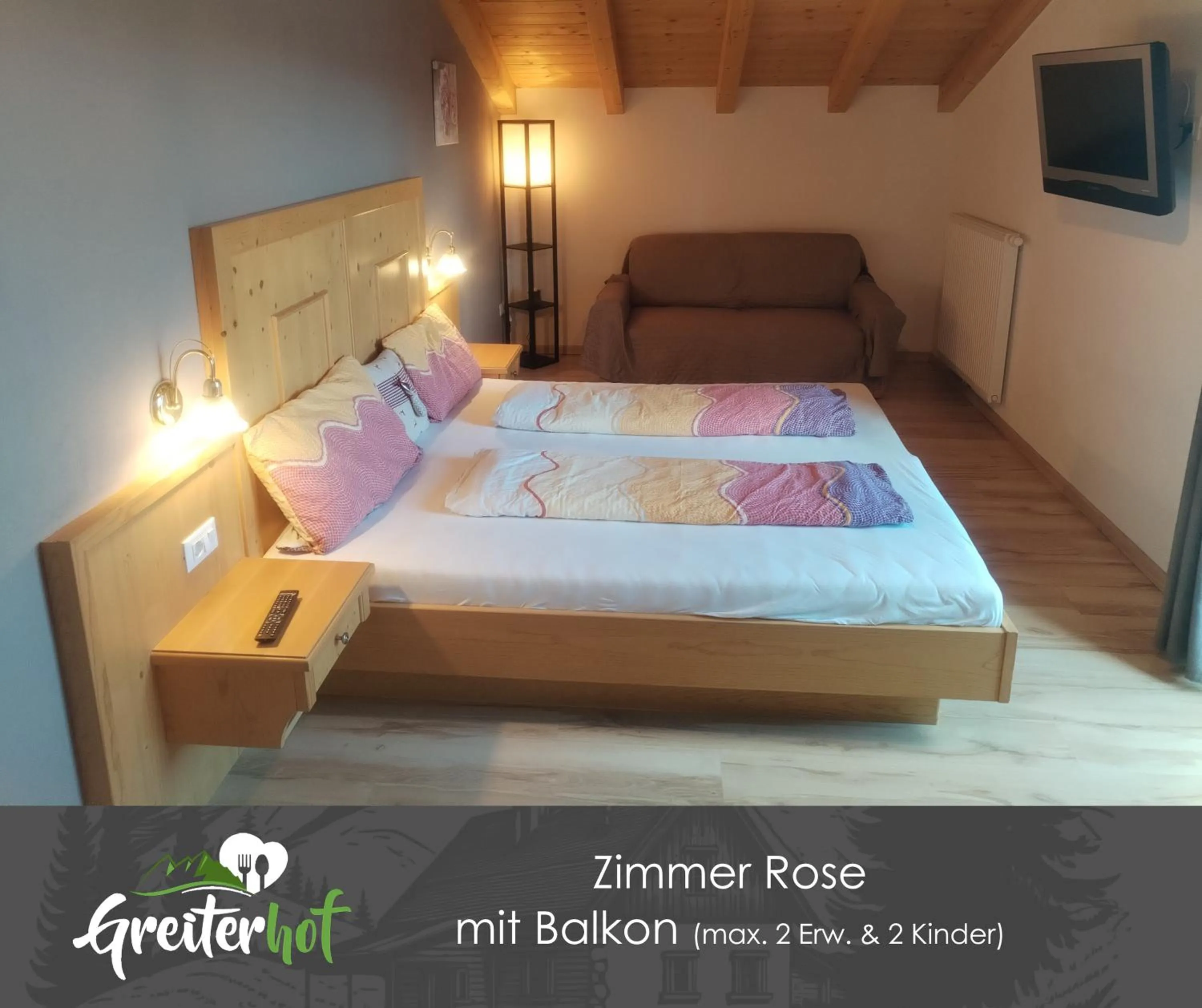 Photo of the whole room, Bed in Greiterhof Partschins