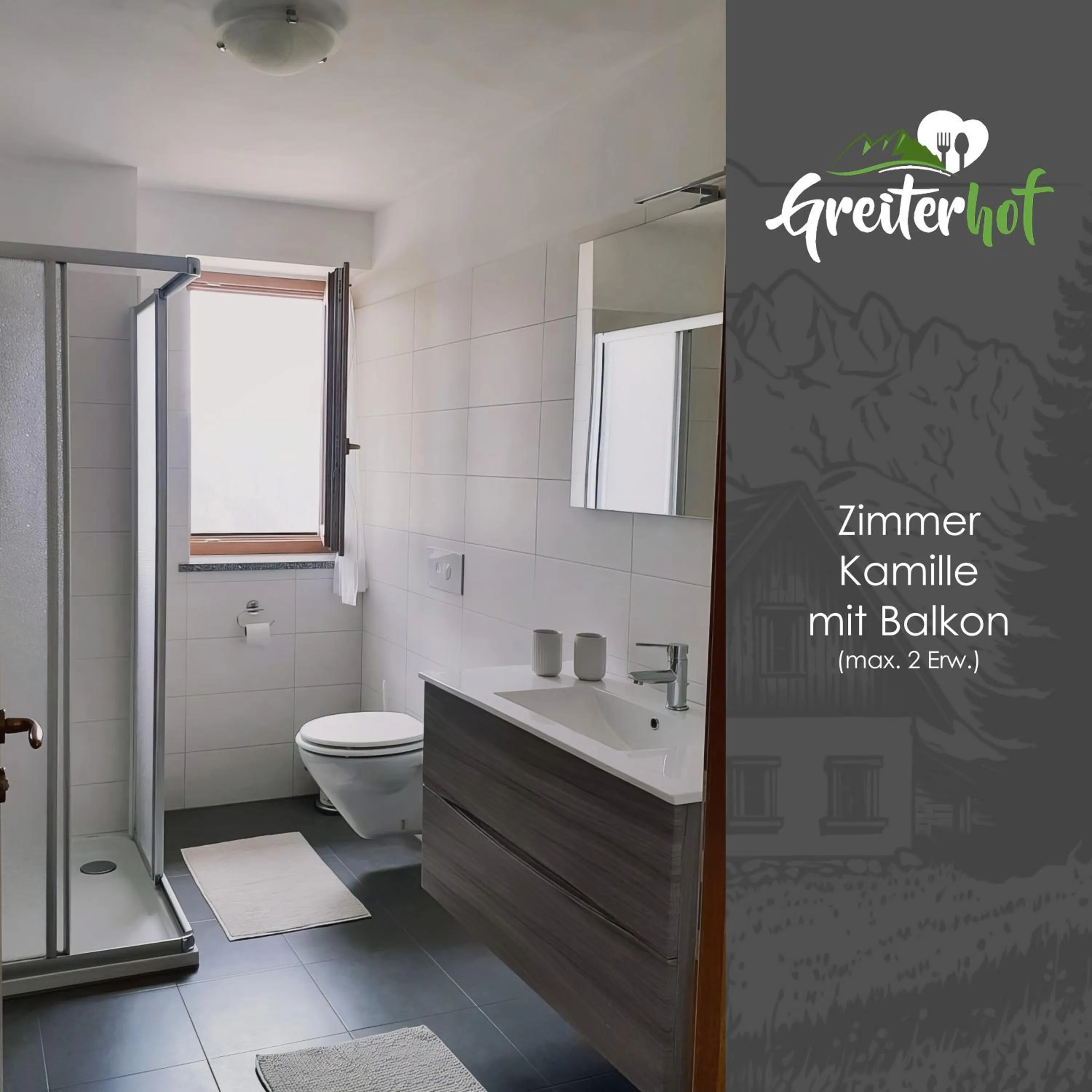 Bathroom in Greiterhof Partschins