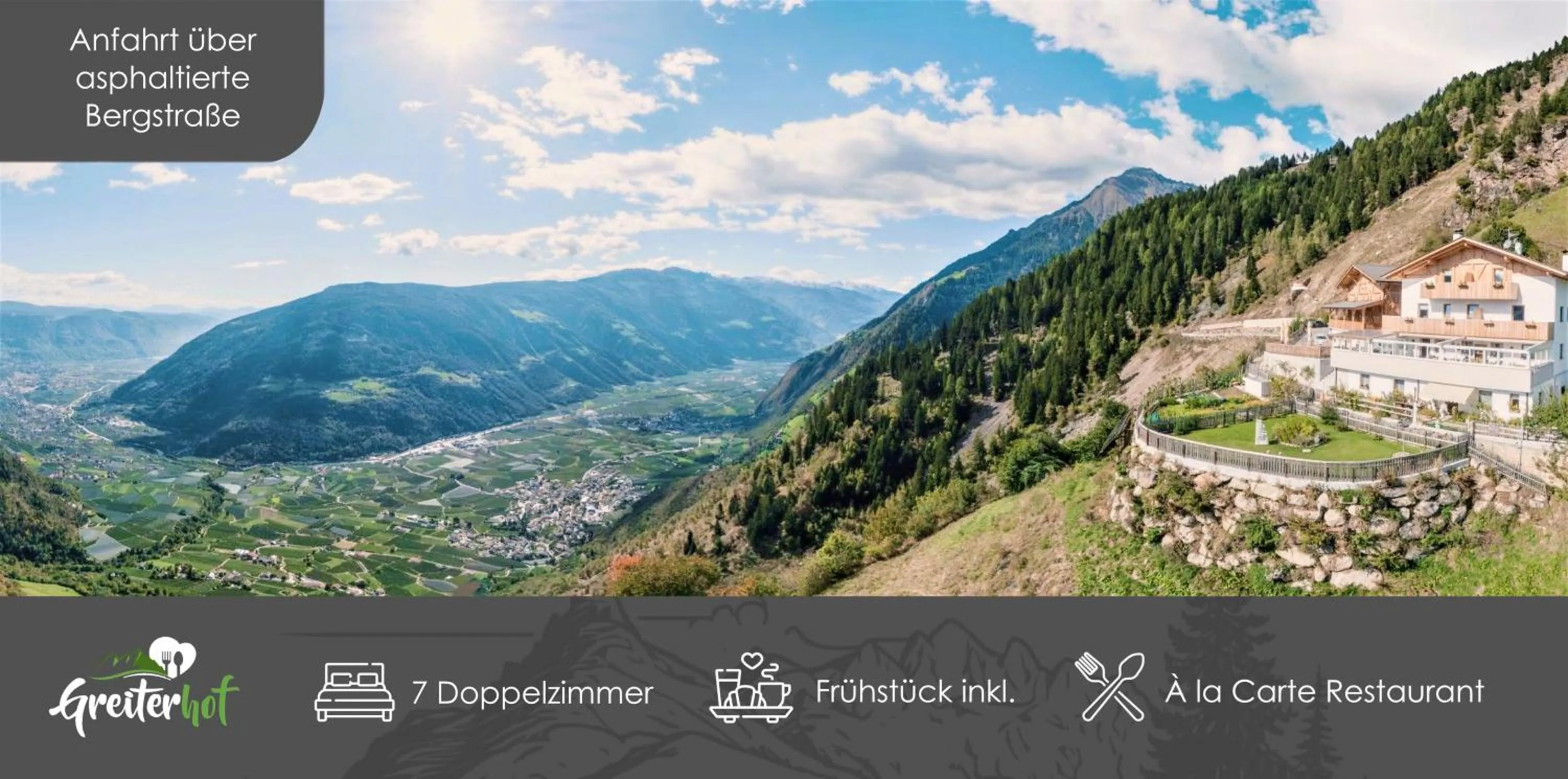 View (from property/room) in Greiterhof Partschins