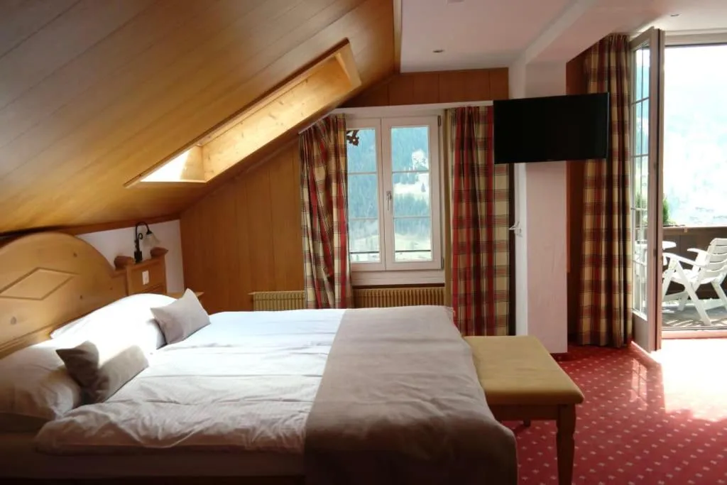 Bed in Hotel Sonnenberg