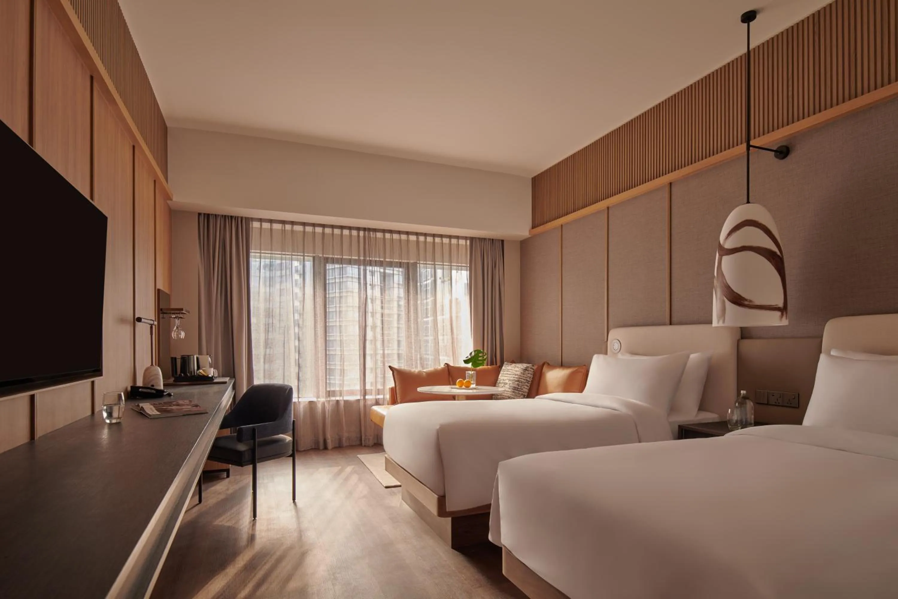 Bed in Amara Singapore