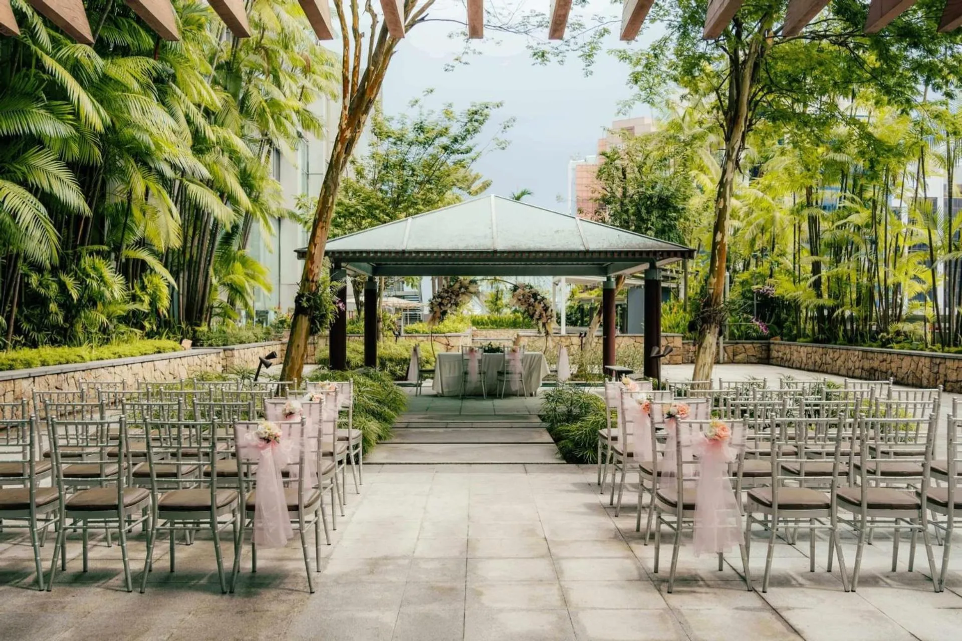 Patio in Amara Singapore