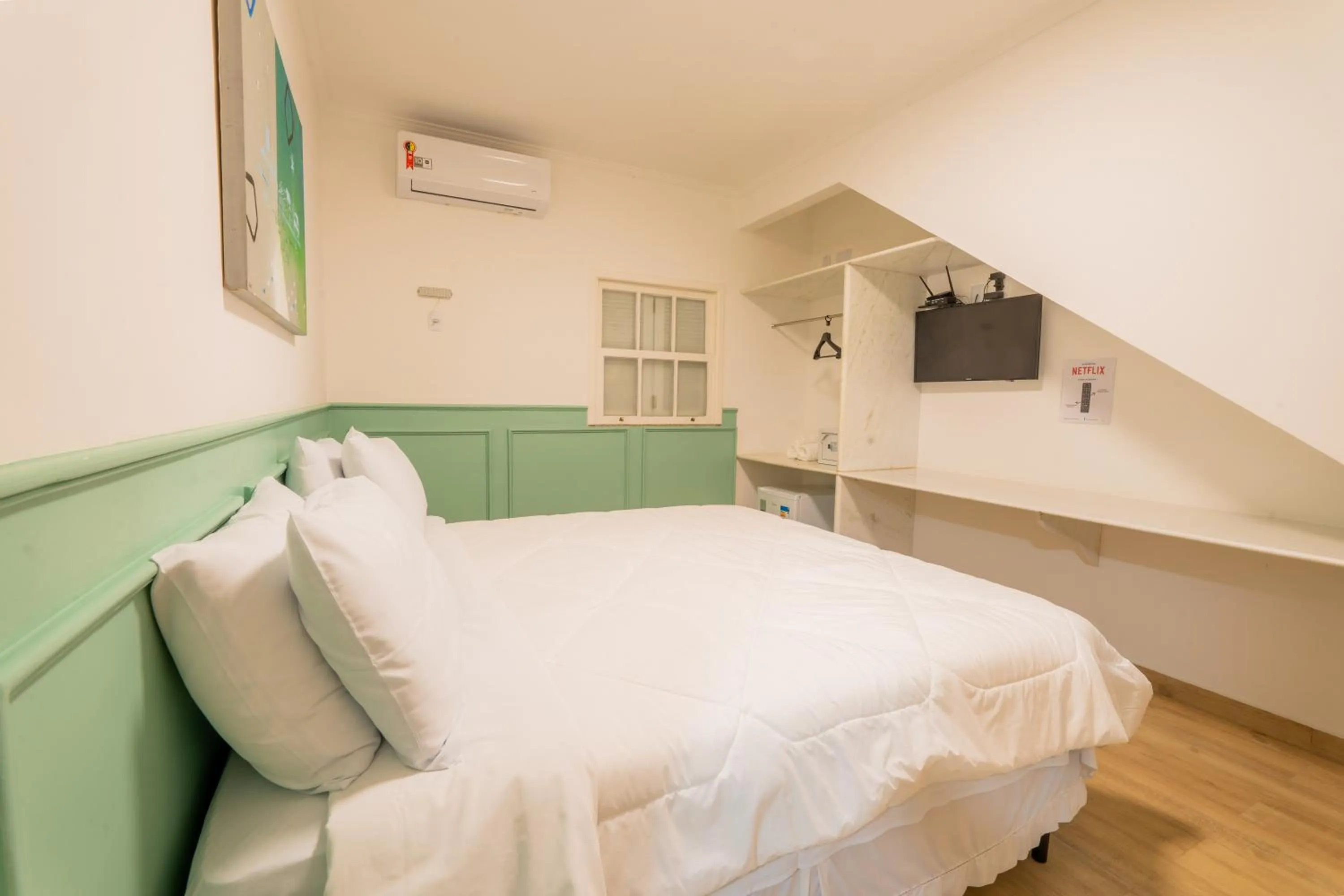 Bed in Pousada Cabore