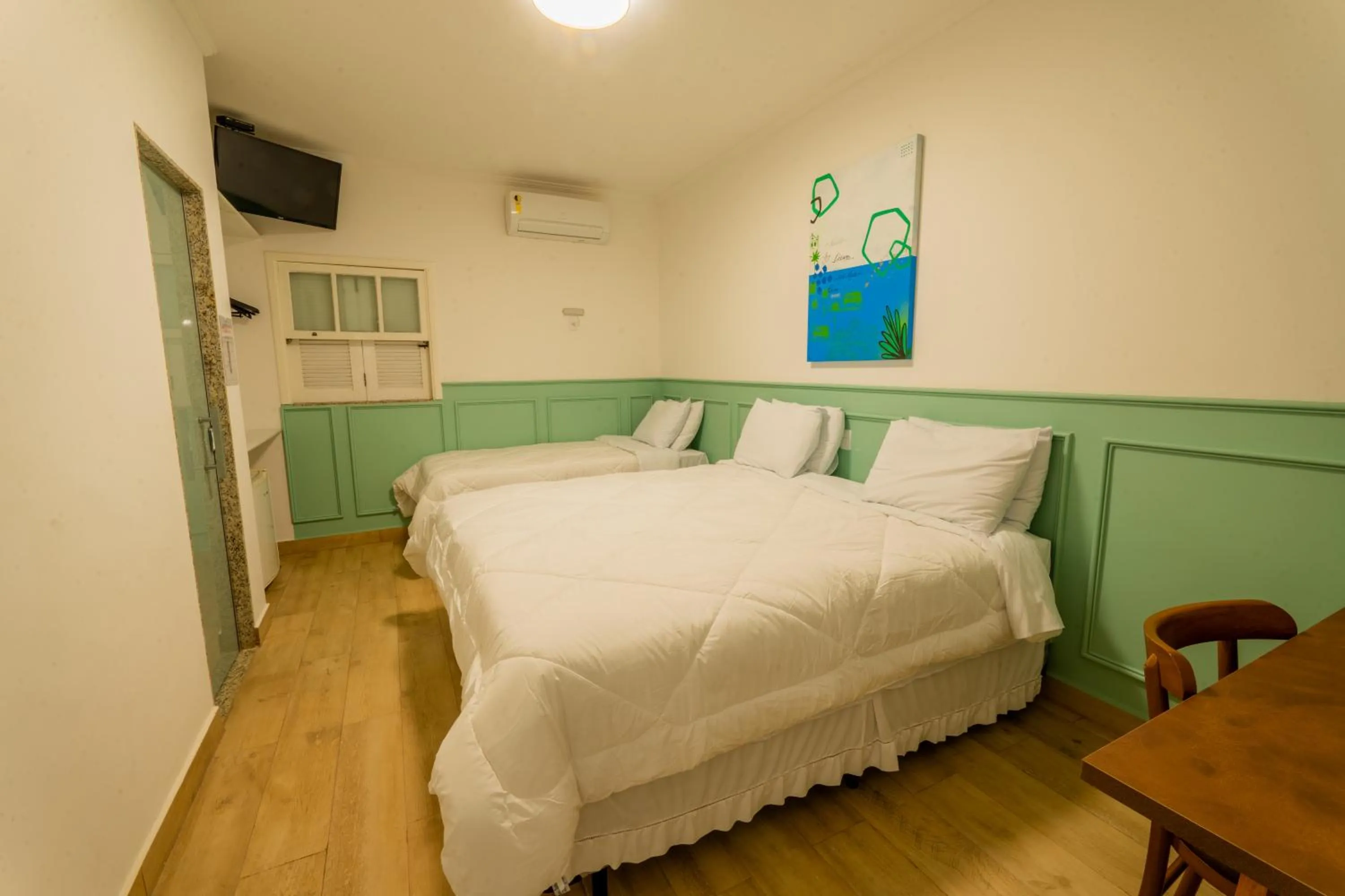 TV and multimedia, Bed in Pousada Cabore