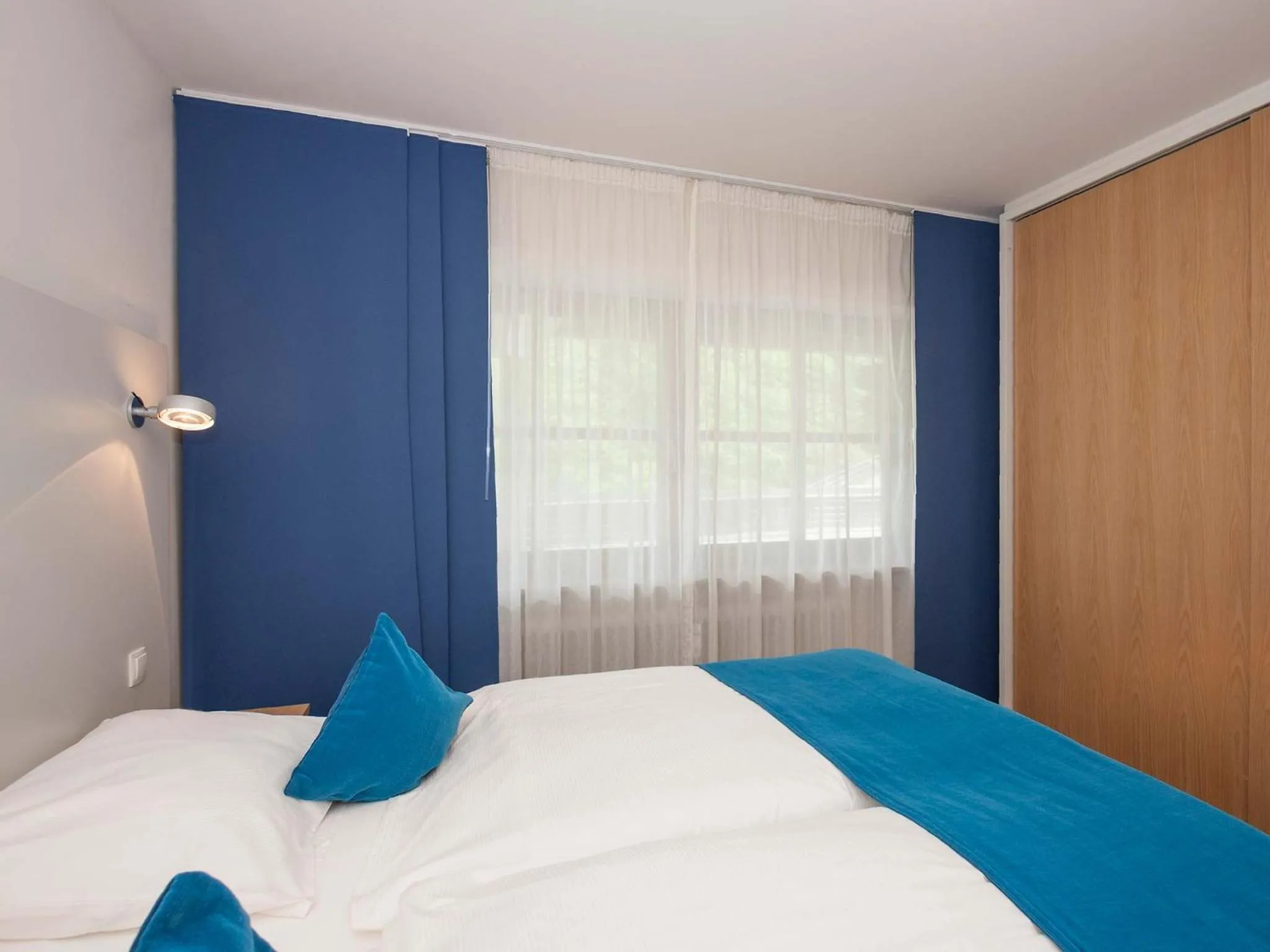 Bathroom, Bed in Alpenresidenz Buchenhöhe