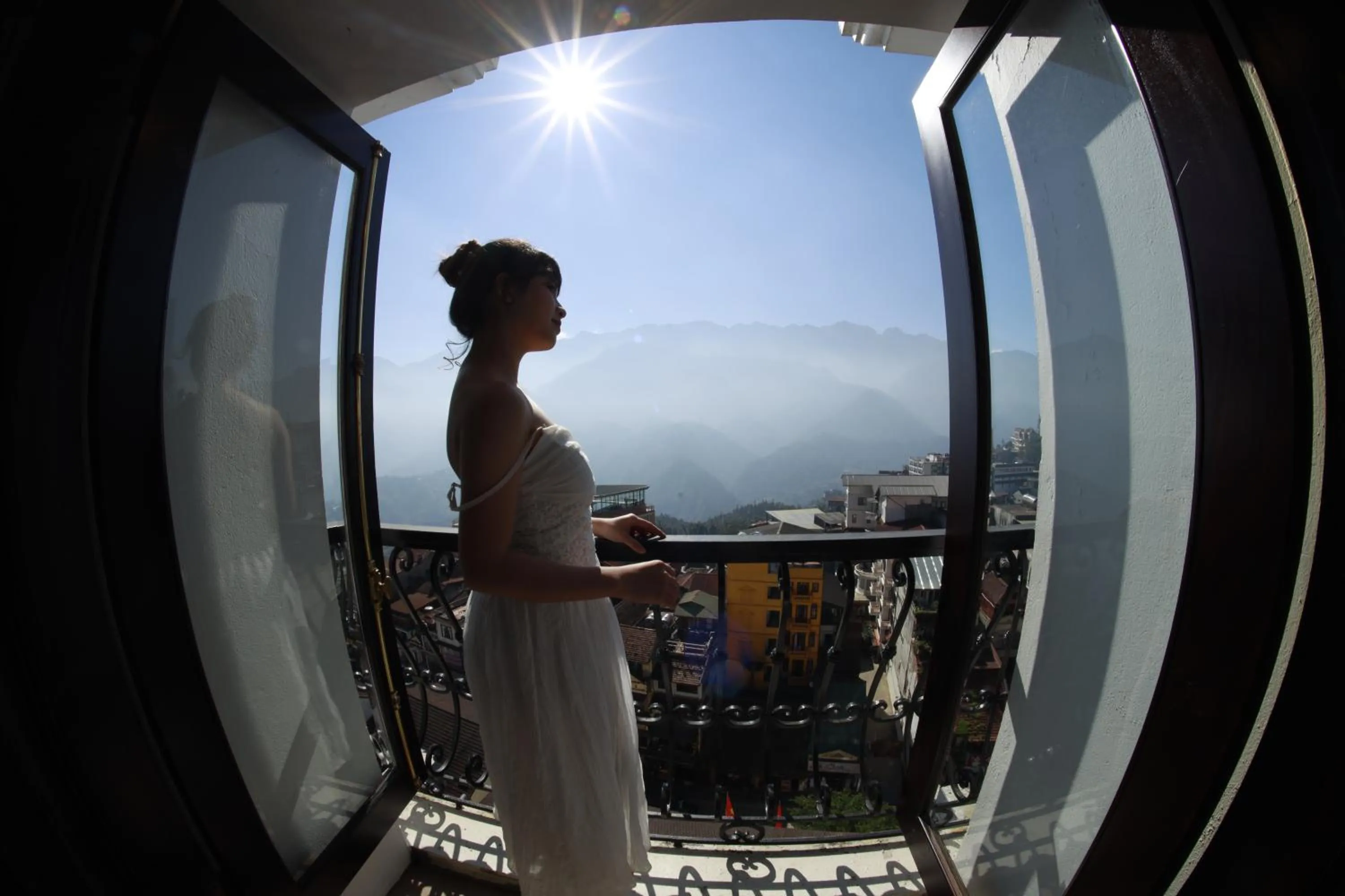 View (from property/room) in Delta Sapa Hotel - Old Quarter Center