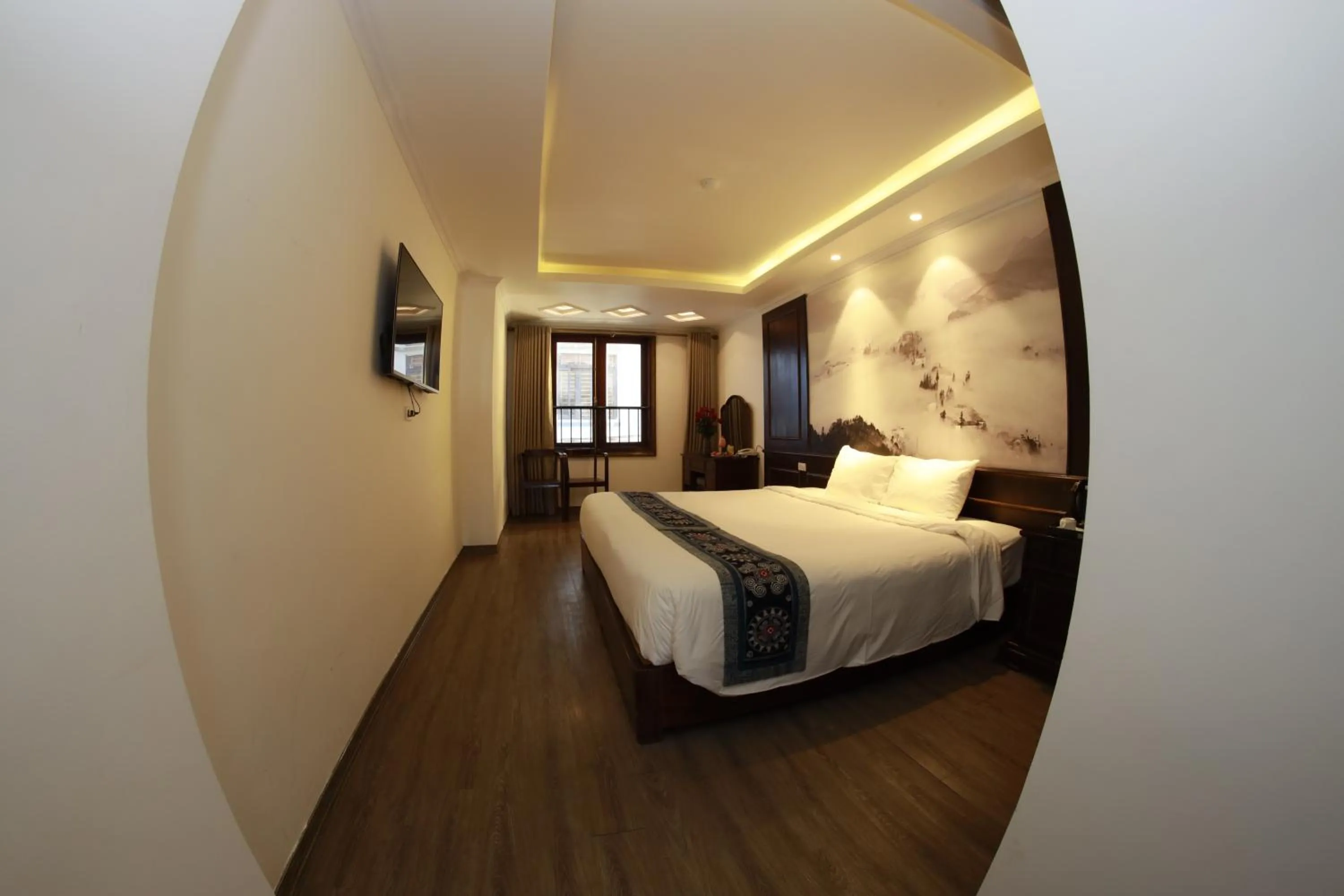 Bedroom, Bed in Delta Sapa Hotel - Old Quarter Center