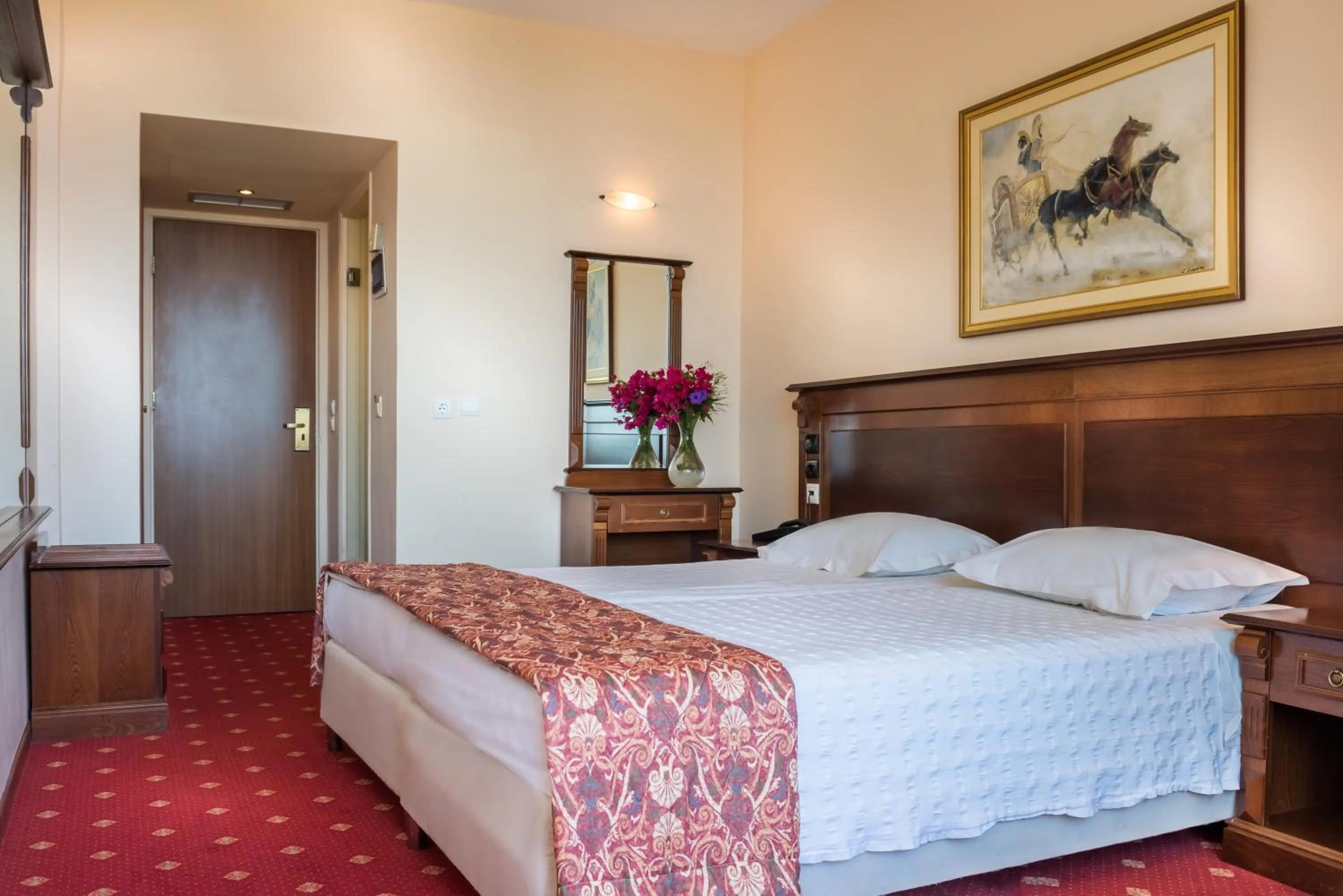 Bed in Dolphin Resort & Conference