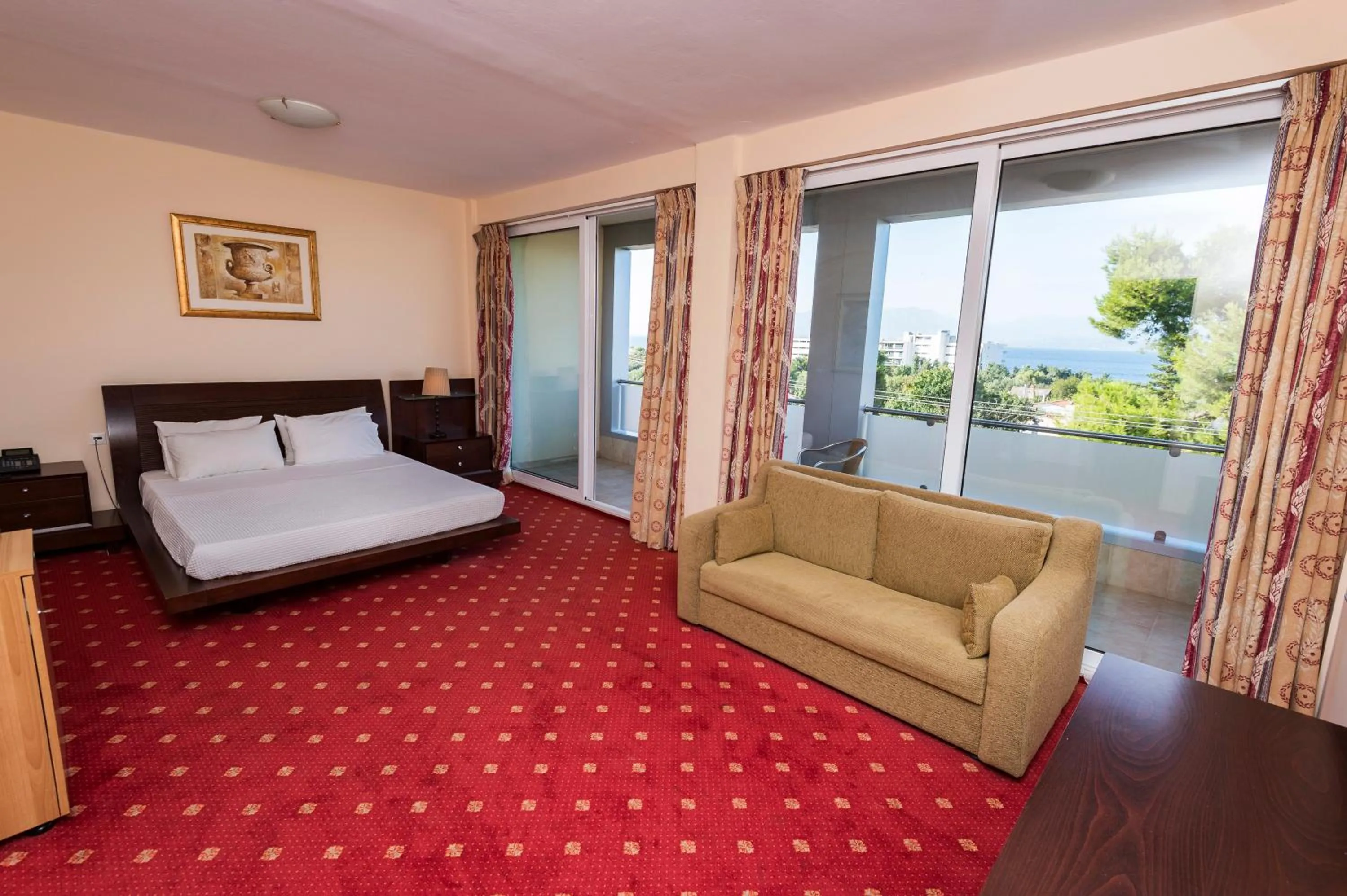 Bed in Dolphin Resort & Conference