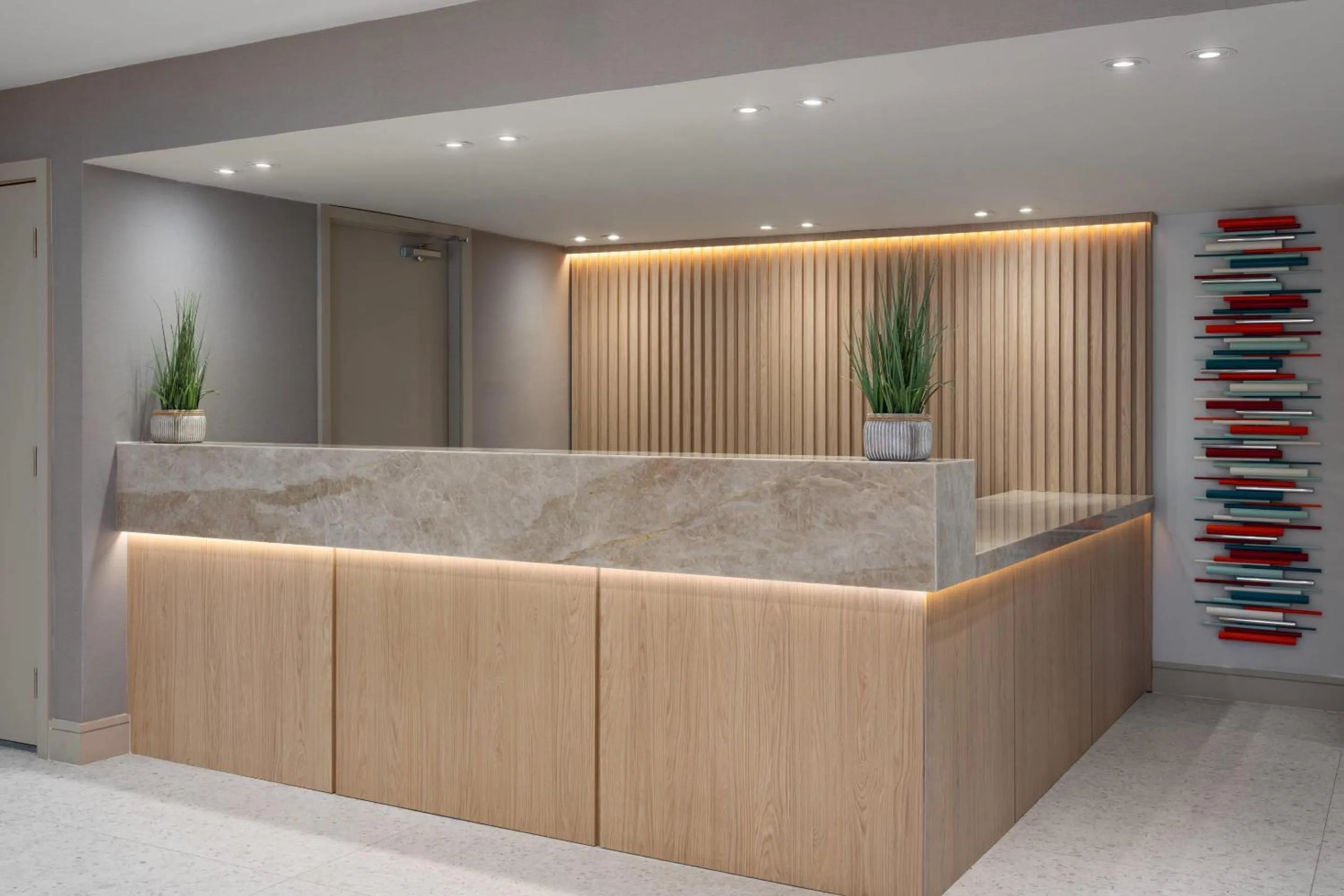 Lobby or reception in The Harrison Hotel, an Ascend Collection Hotel