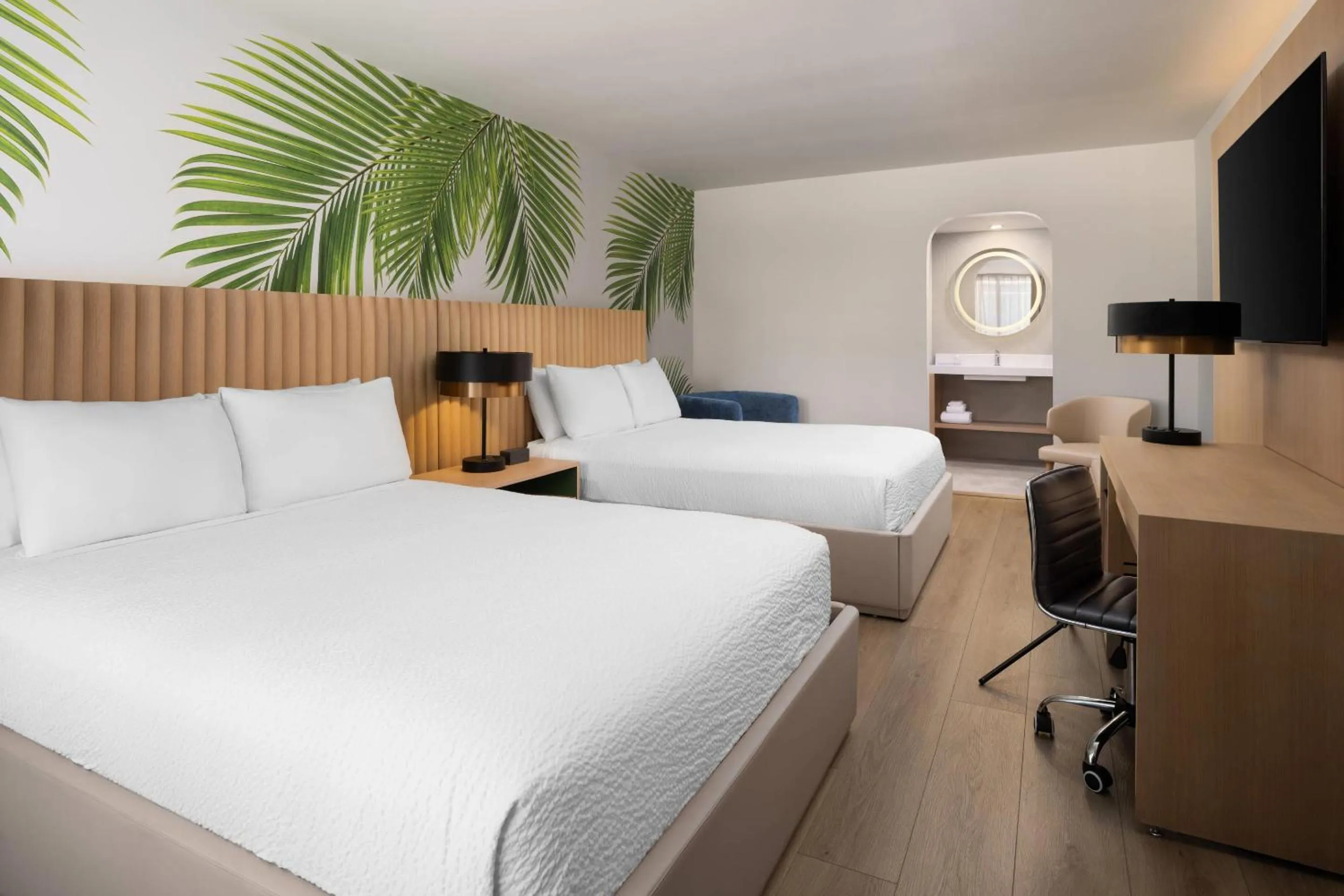 Bedroom, Bed in The Harrison Hotel, an Ascend Collection Hotel