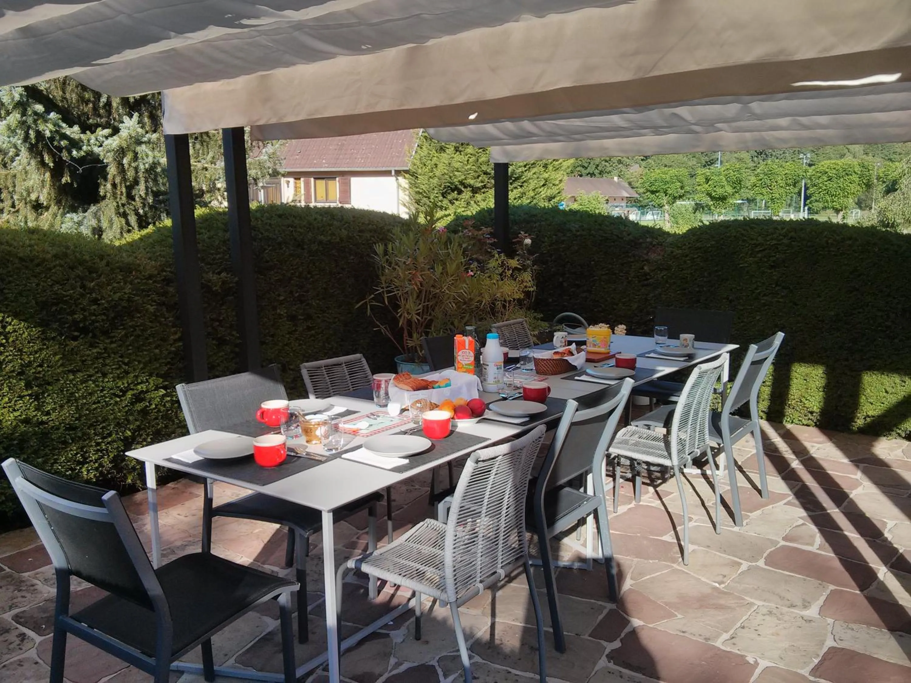 Patio in Marcia Donatti - A l'Ombre des Coteaux Sao Paulo