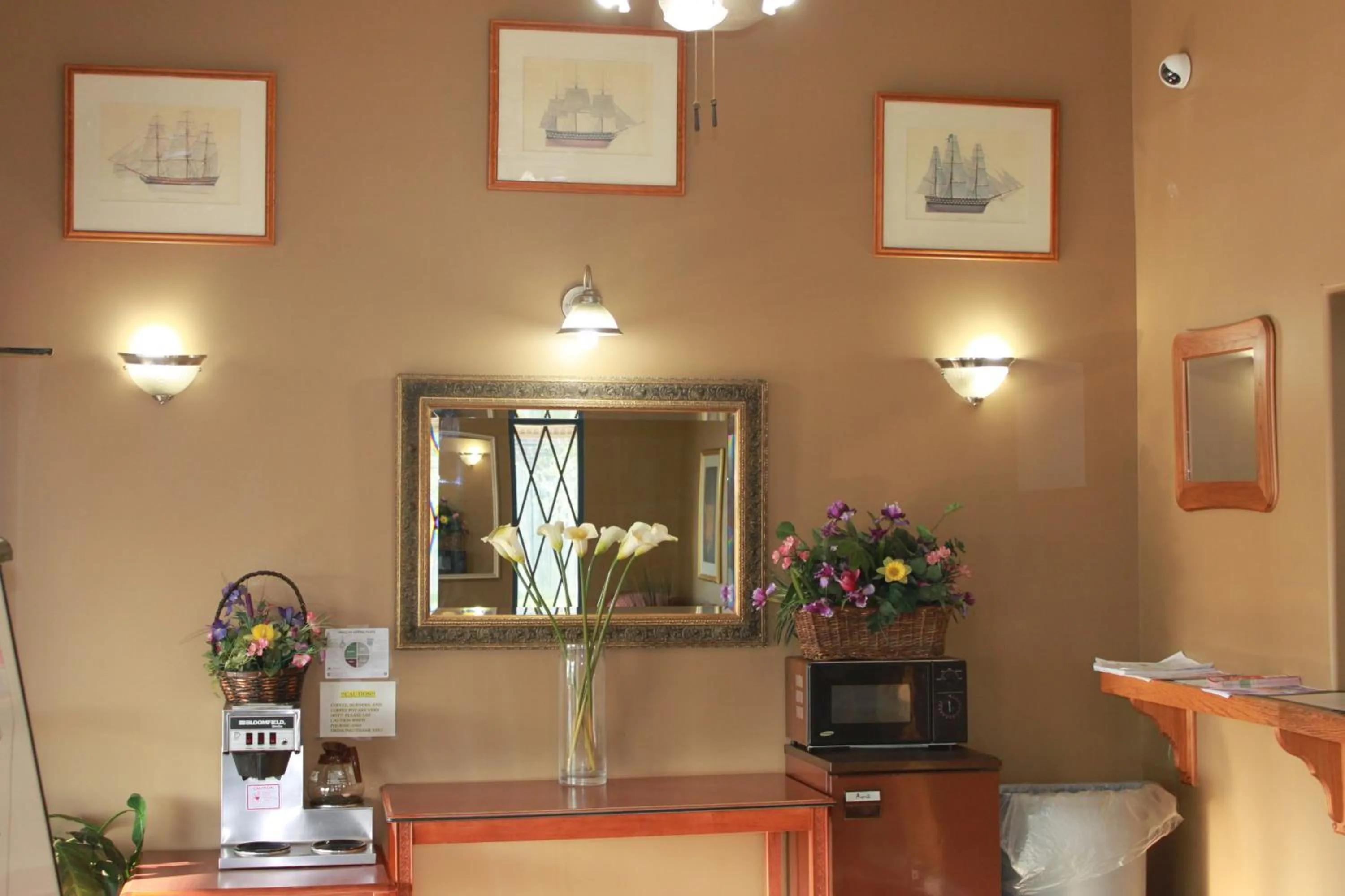 Decorative detail in Knights Inn Indianapolis