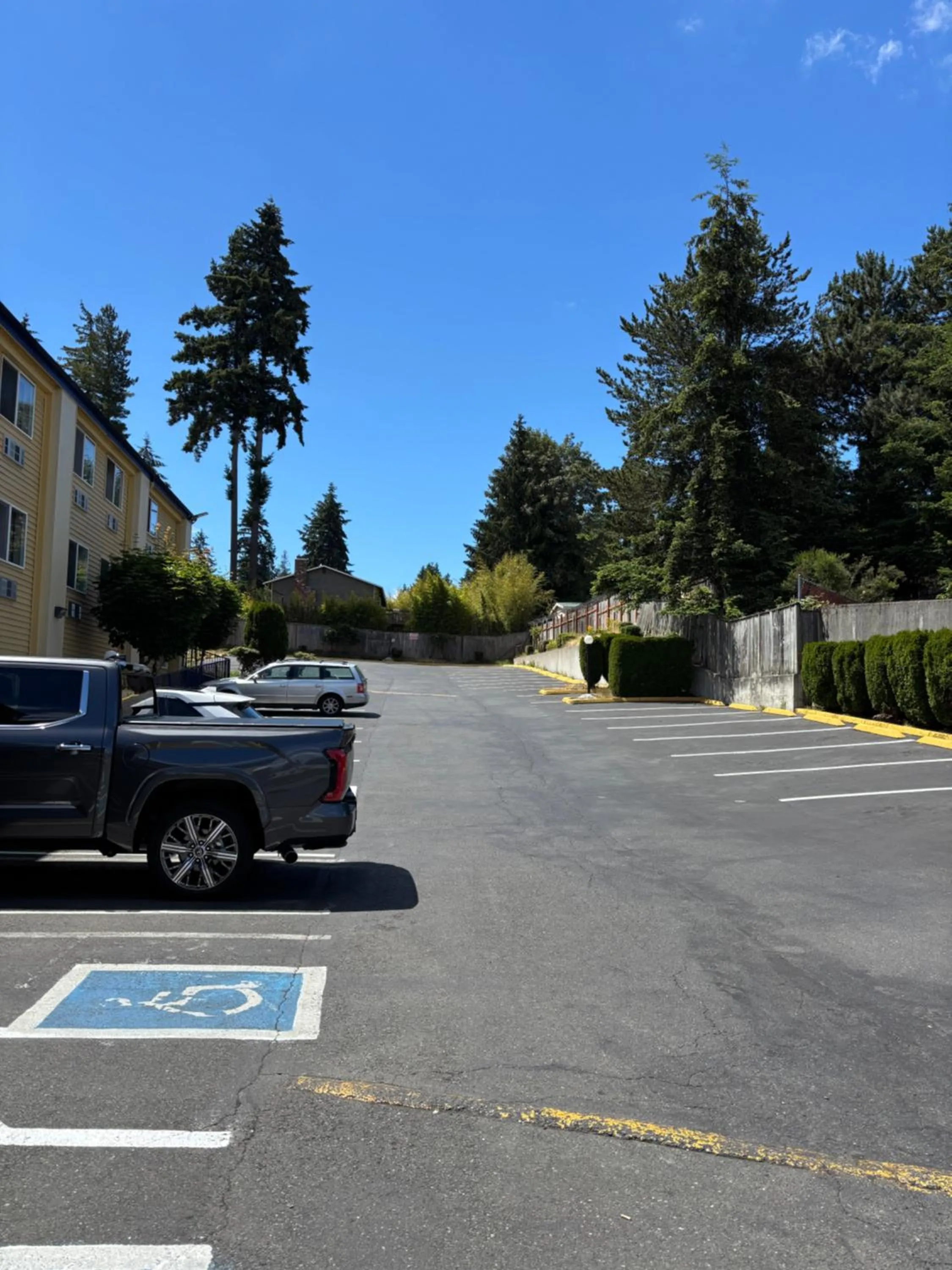 Parking in Days Inn by Wyndham Seattle Aurora