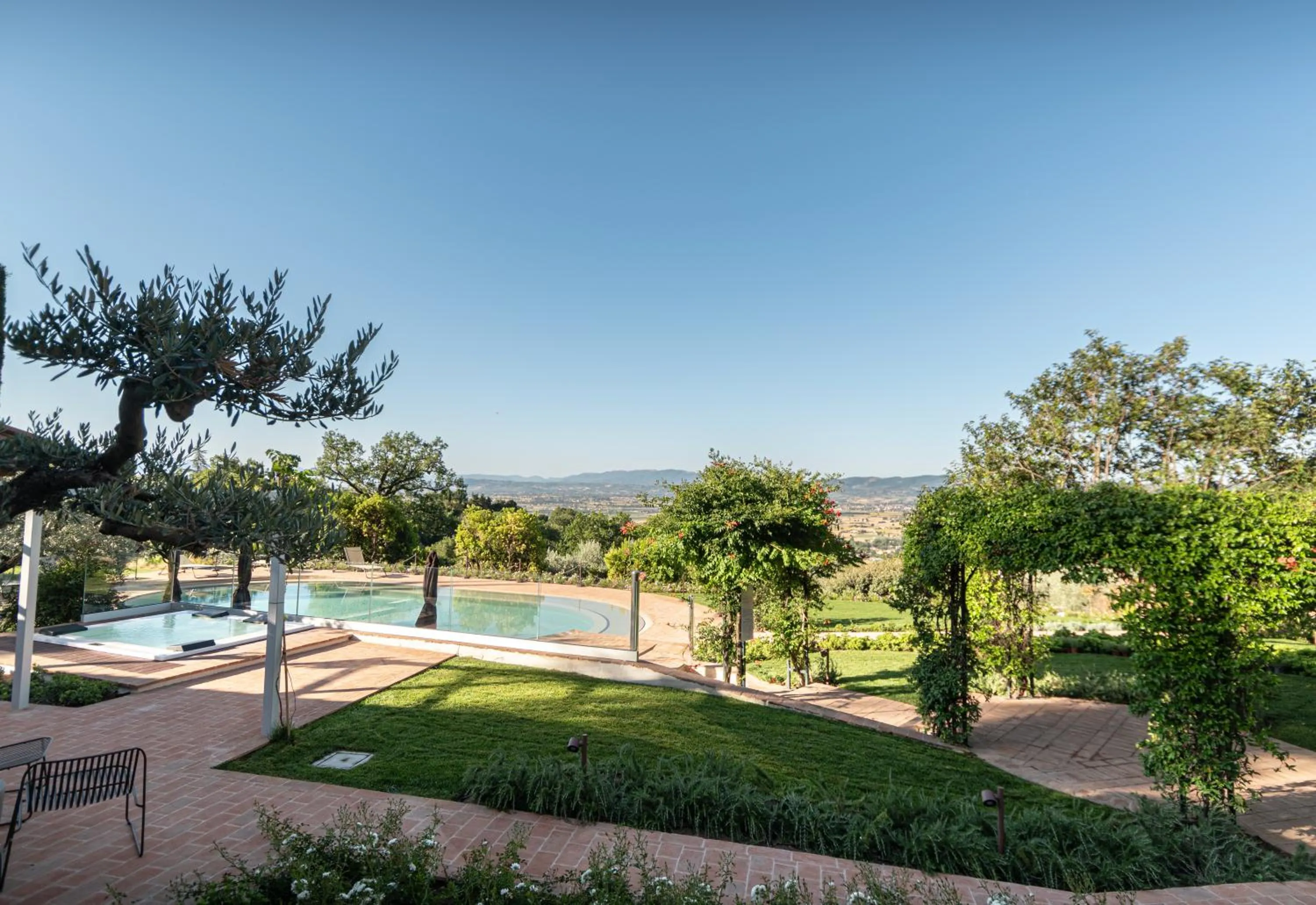 Garden view in Sogno di Davide Country House