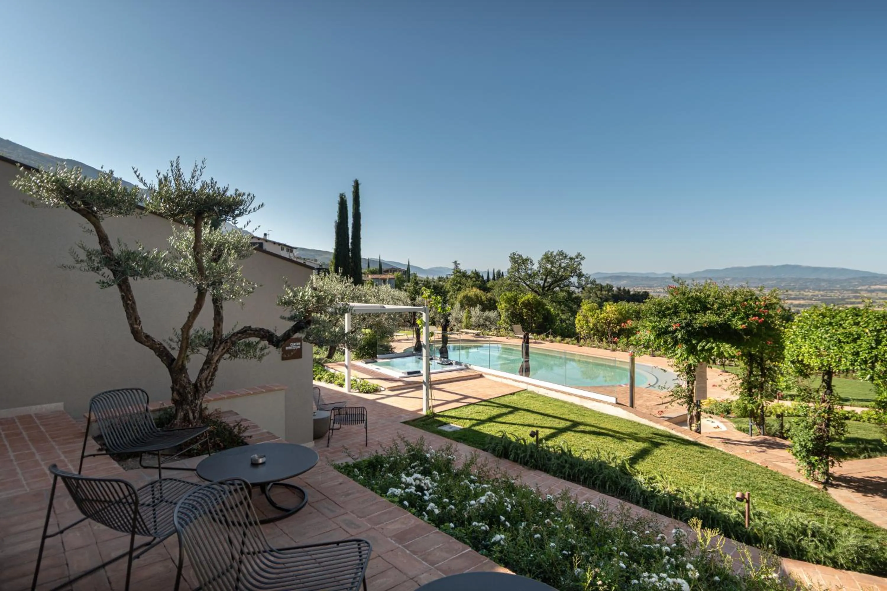 Garden view in Sogno di Davide Country House