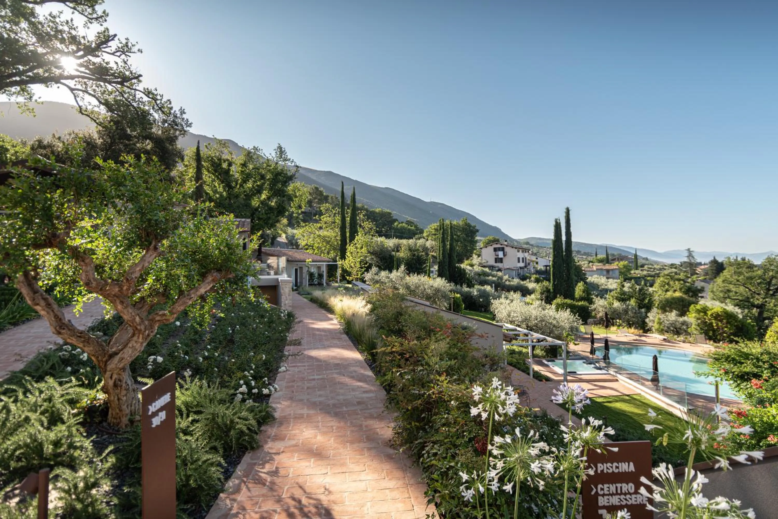 Natural landscape in Sogno di Davide Country House