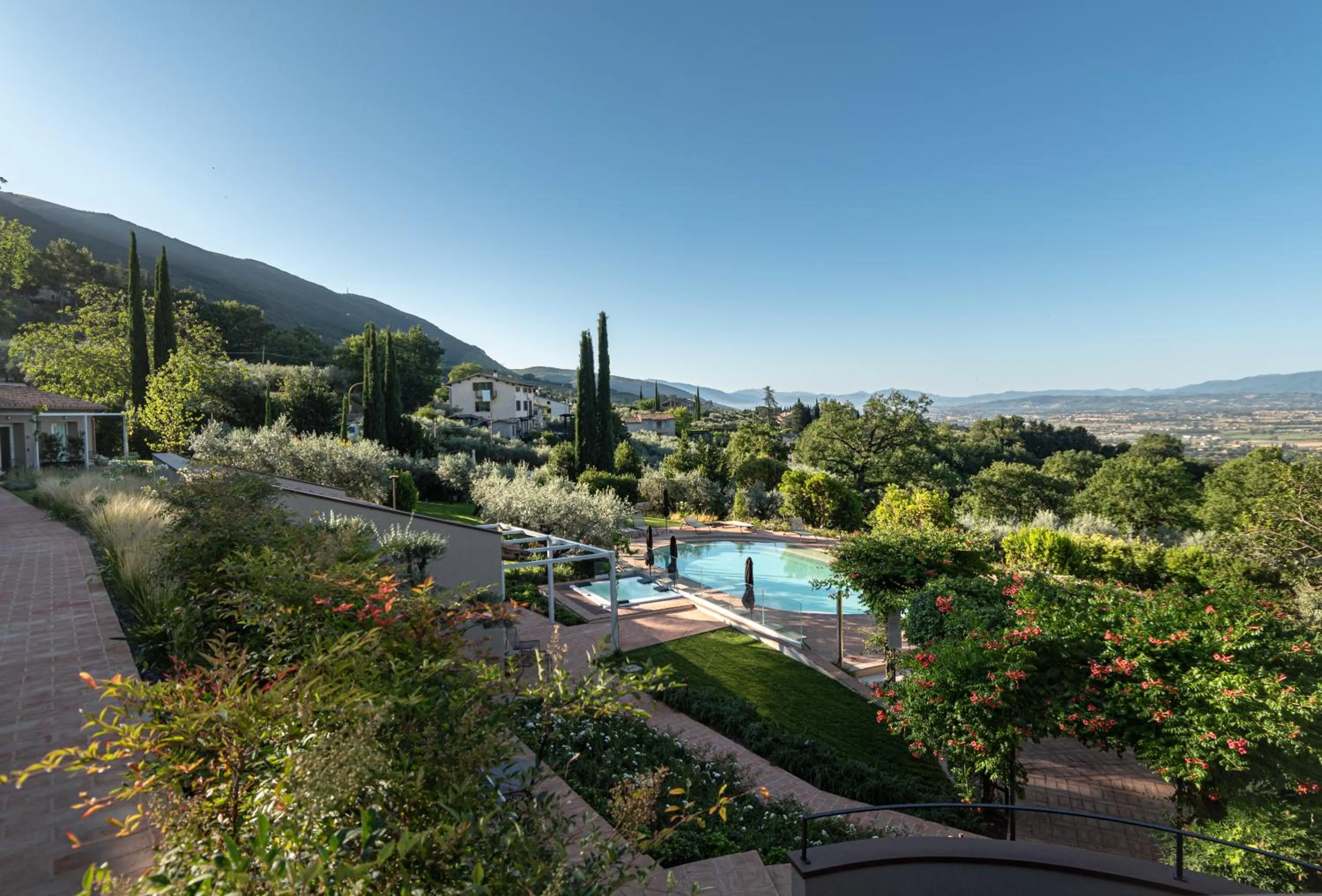 Garden view in Sogno di Davide Country House