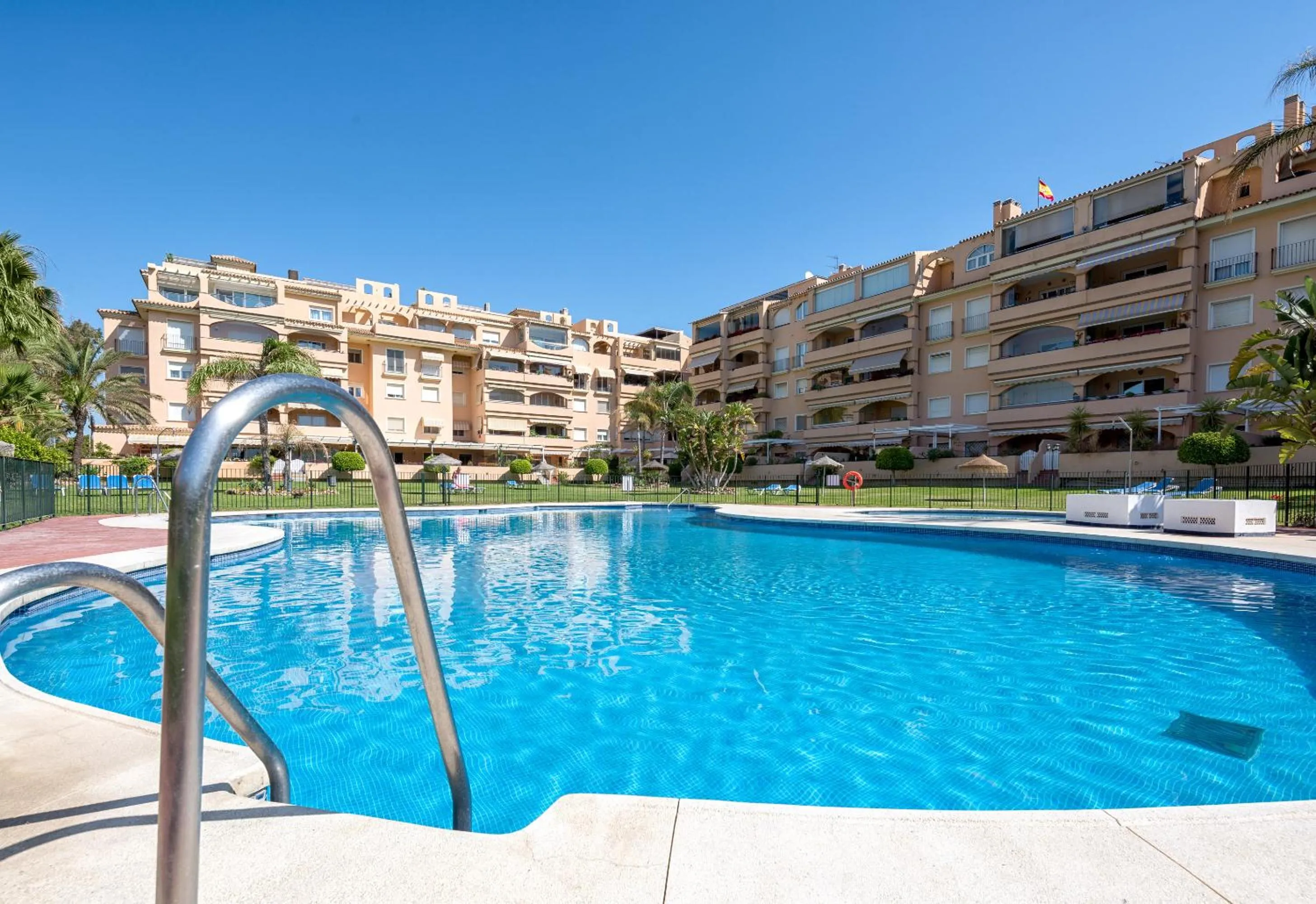 Swimming pool in iloftmalaga Ático Playa de los Álamos