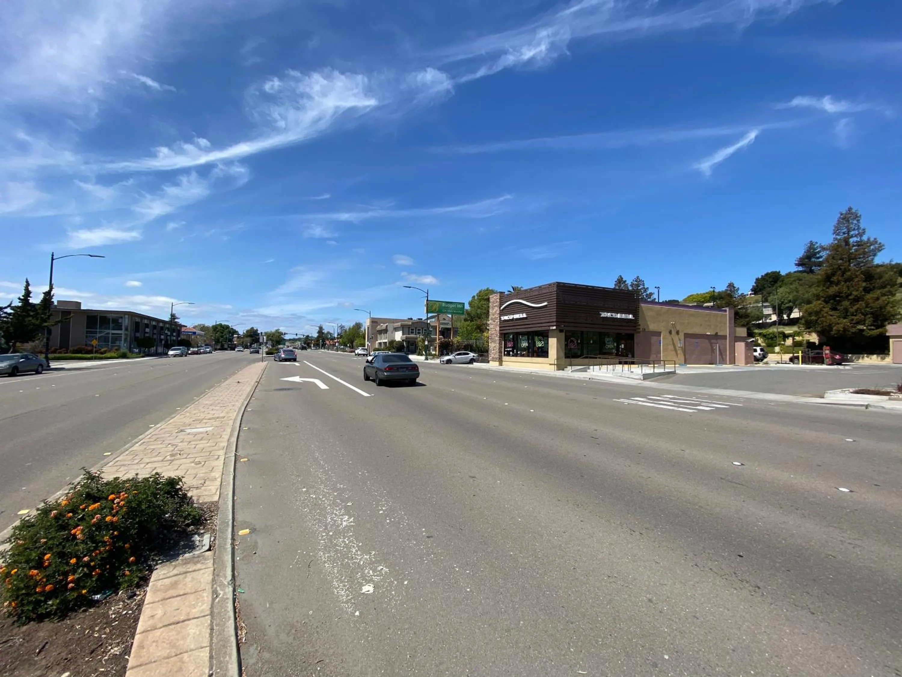 Street view in Budget Inn of Hayward