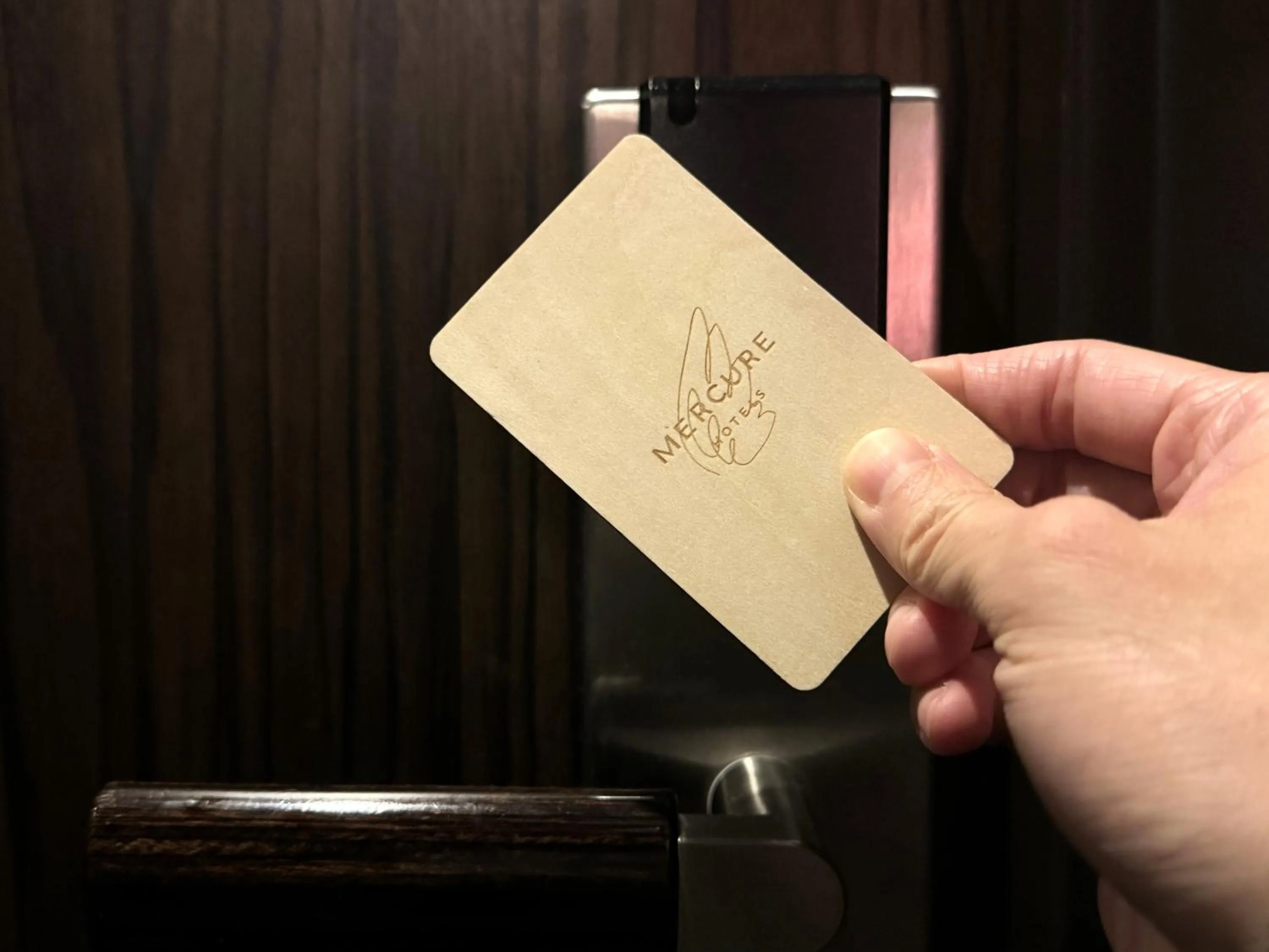 Text overlay in Mercure Sapporo