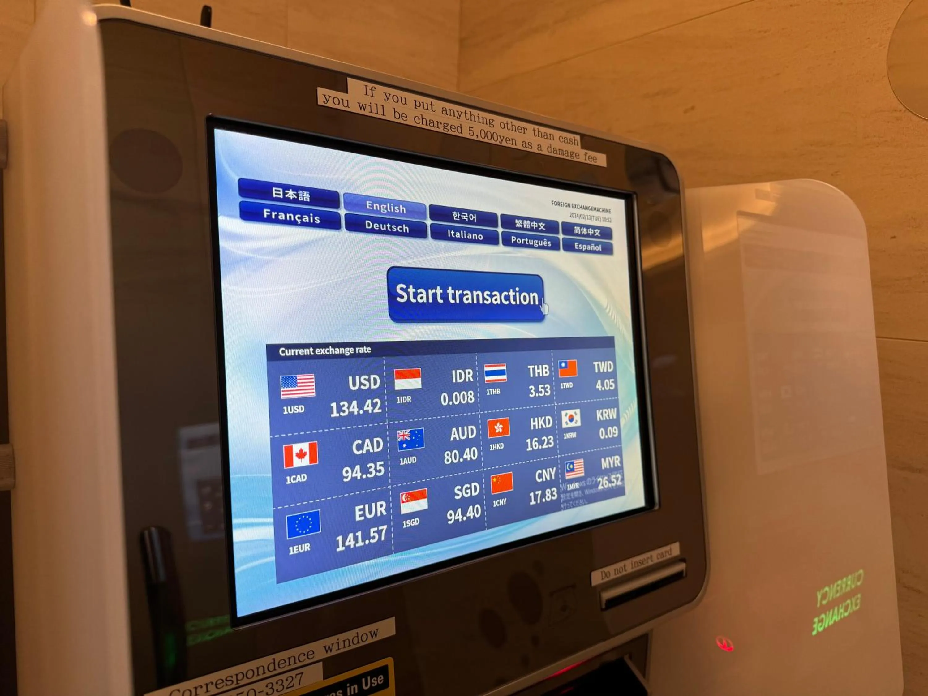 Area and facilities in Mercure Sapporo