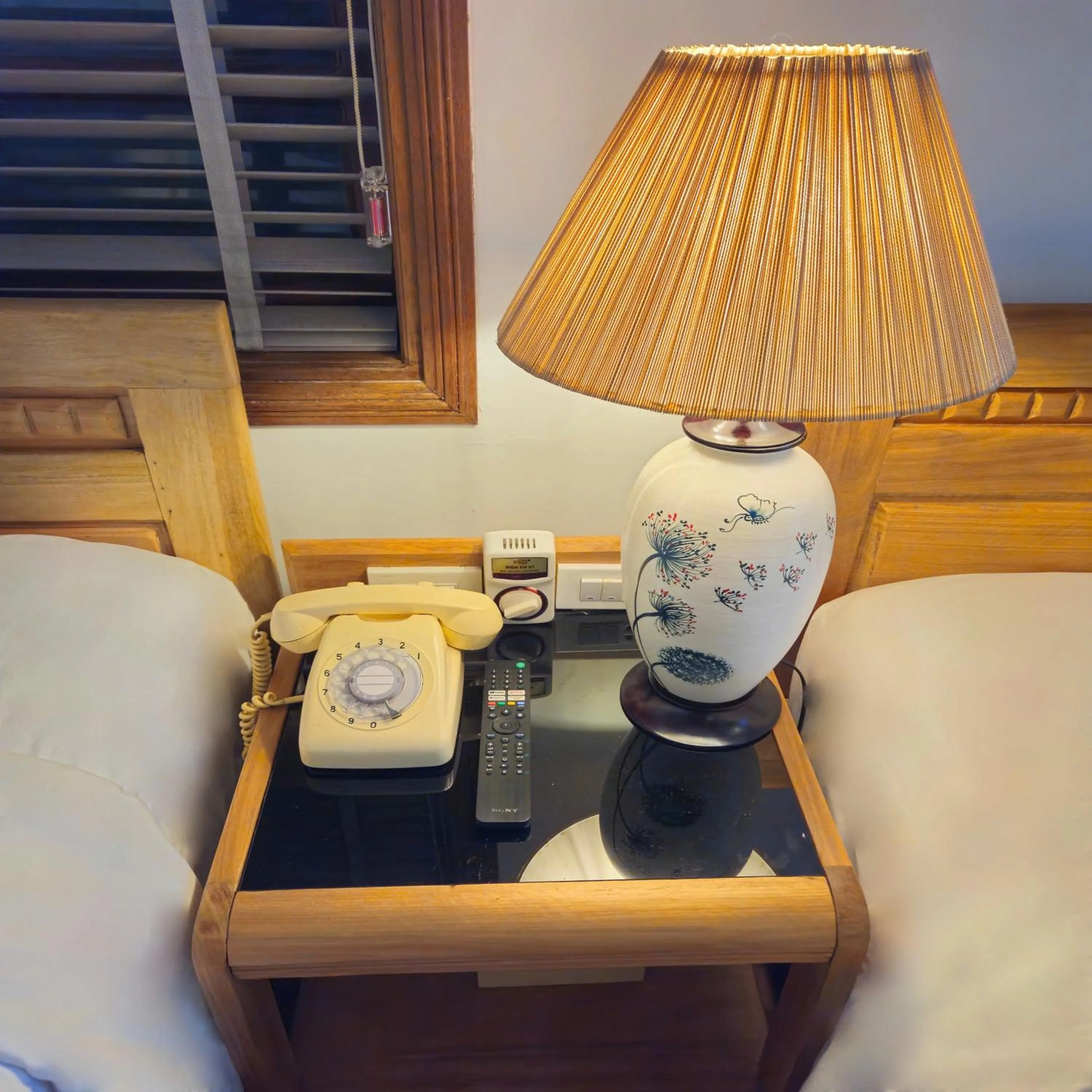 Seating area in Victory Hotel