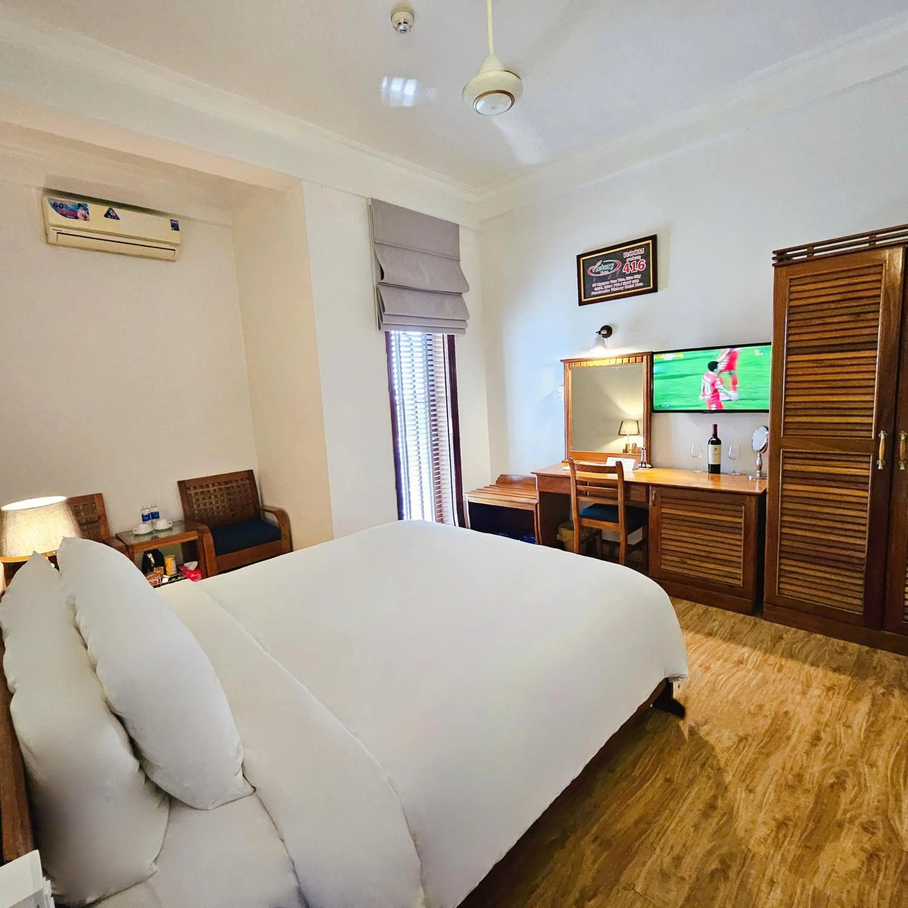 Bed in Victory Hotel