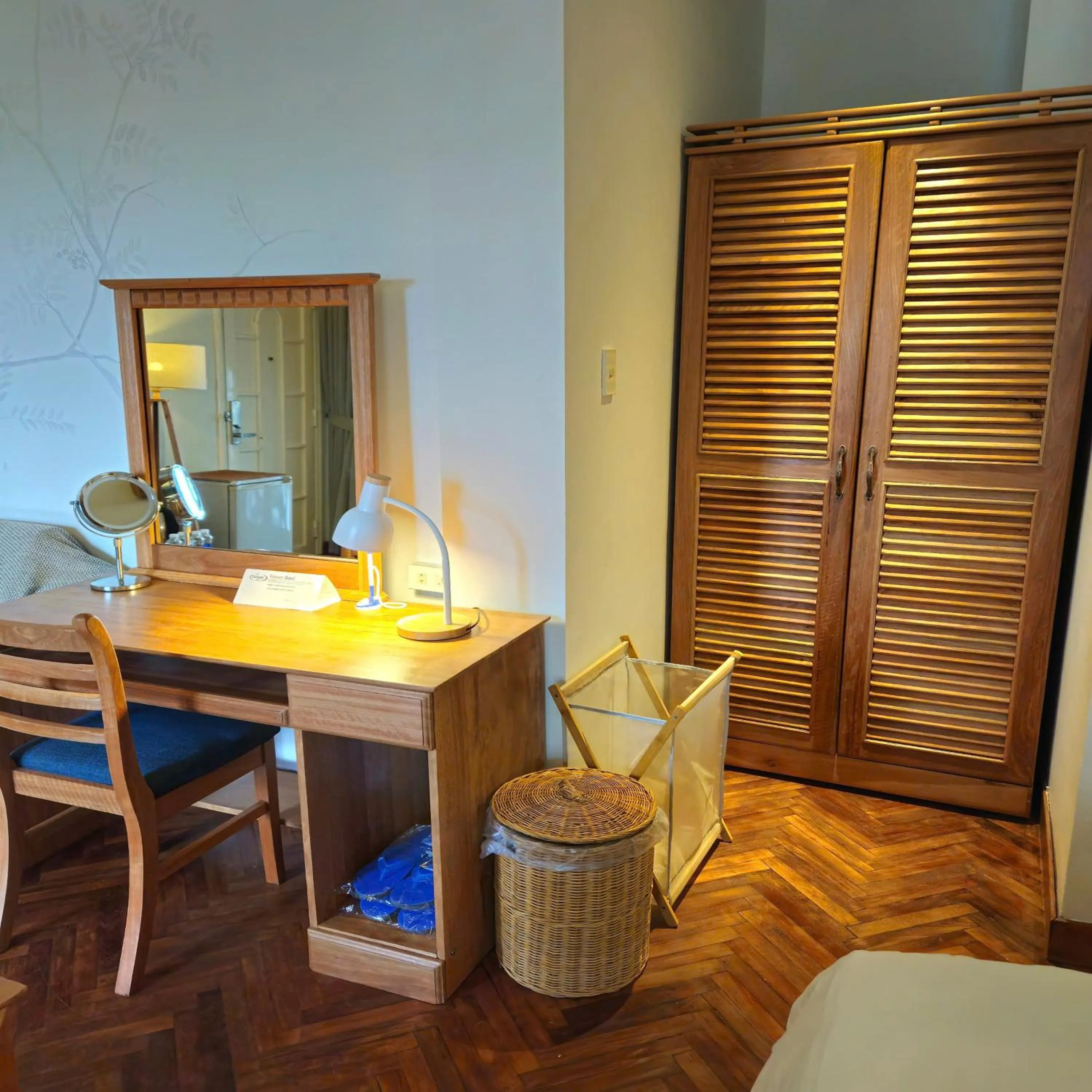 Seating area in Victory Hotel