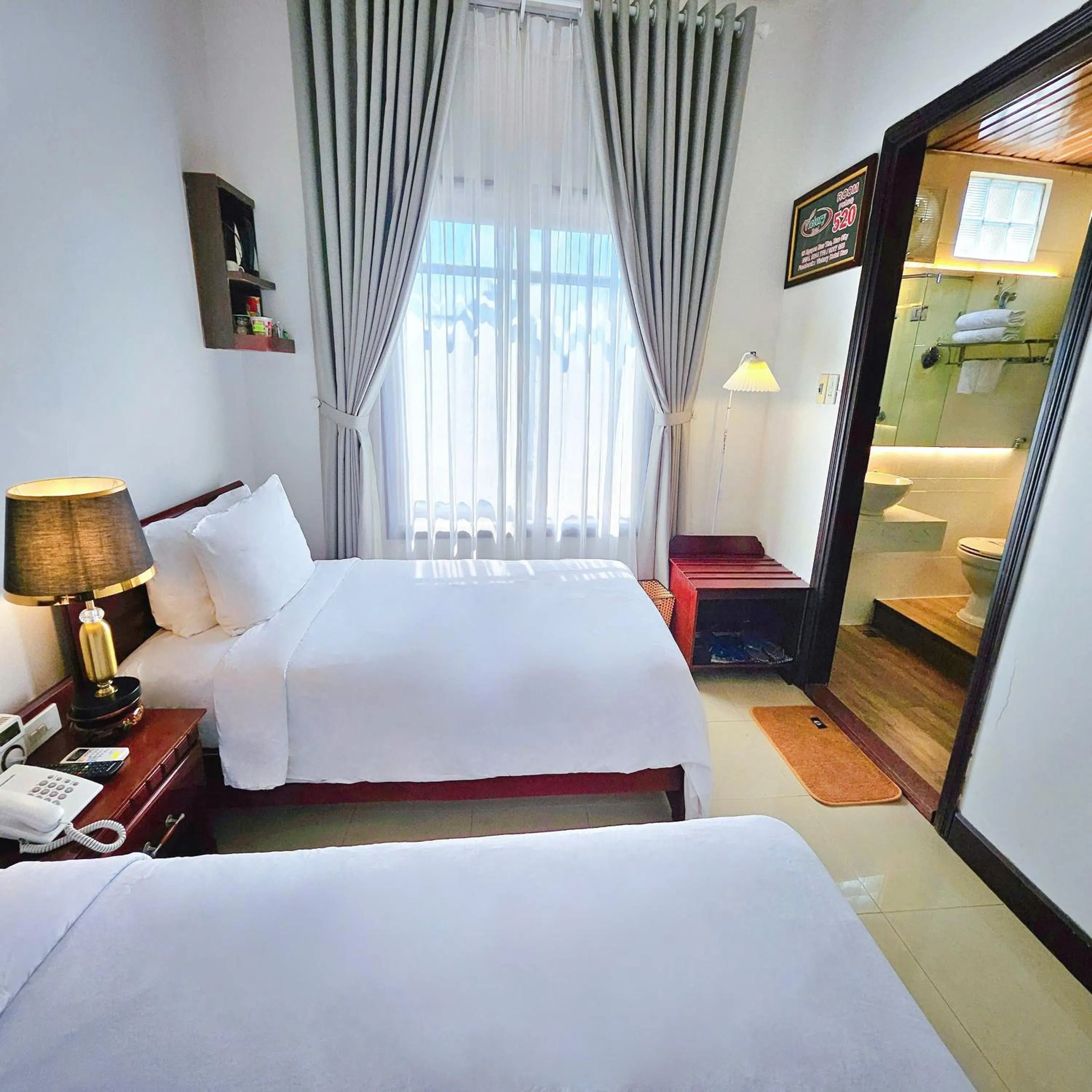 Bed in Victory Hotel