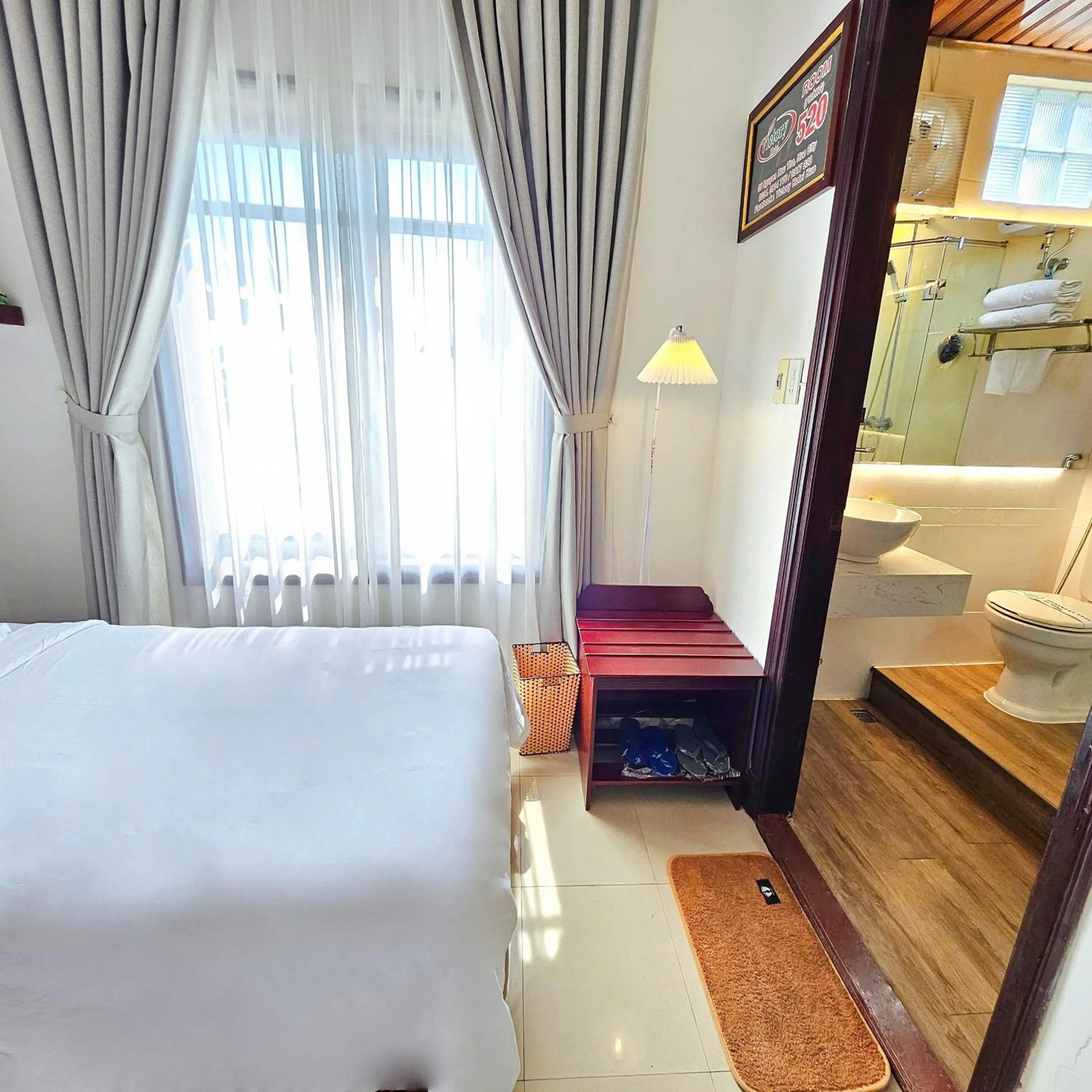 Bed in Victory Hotel