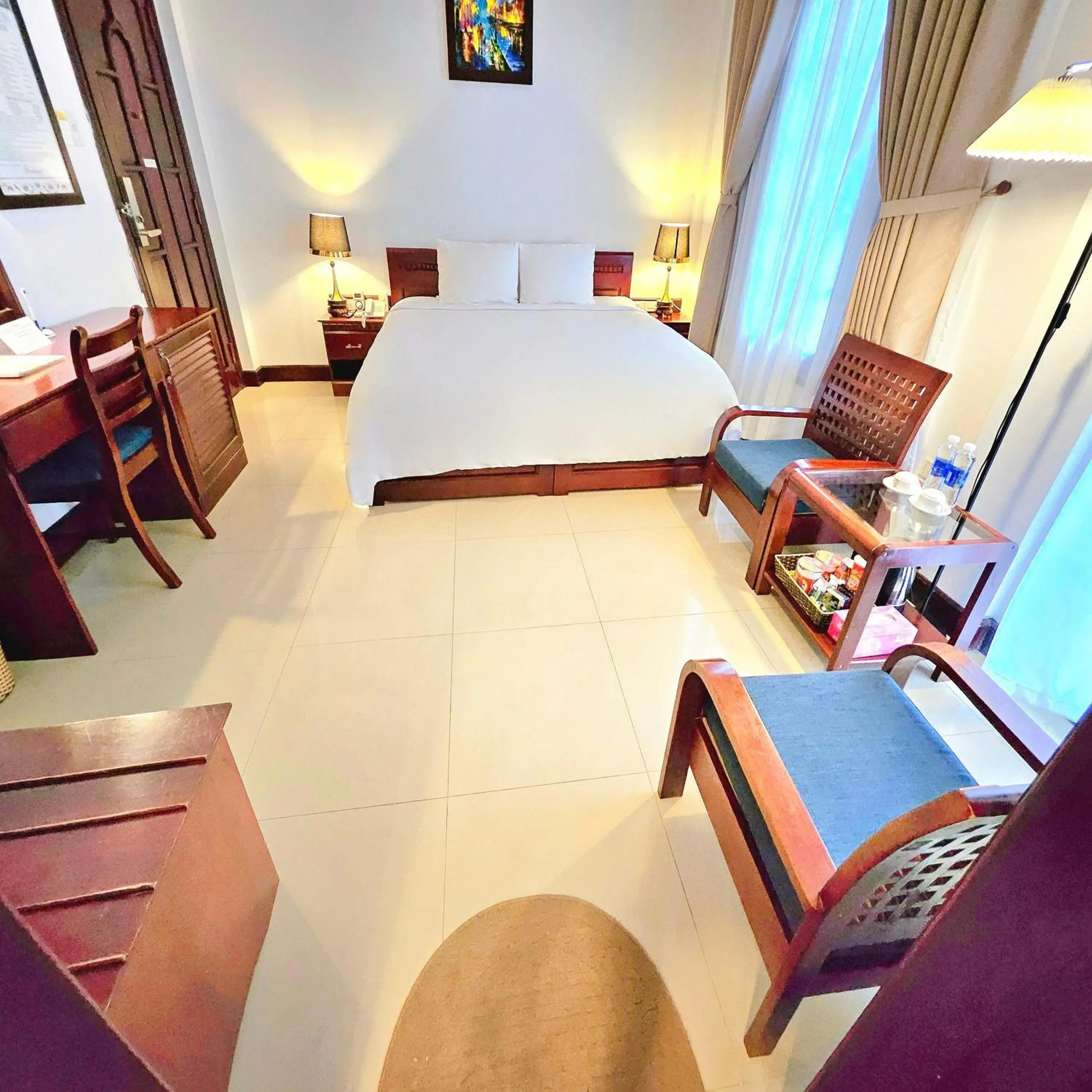 Bed in Victory Hotel