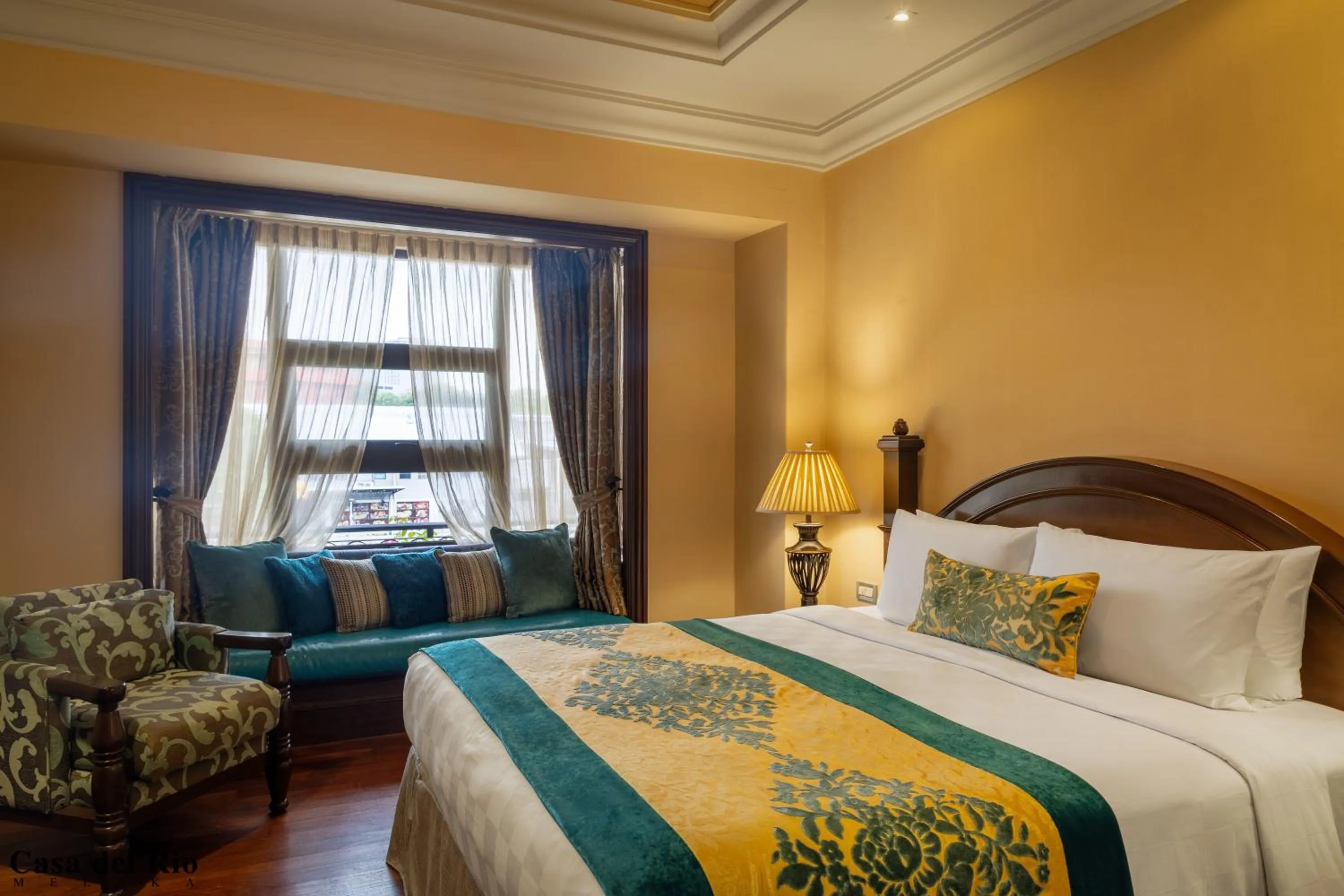 Bed in Casa del Rio Melaka