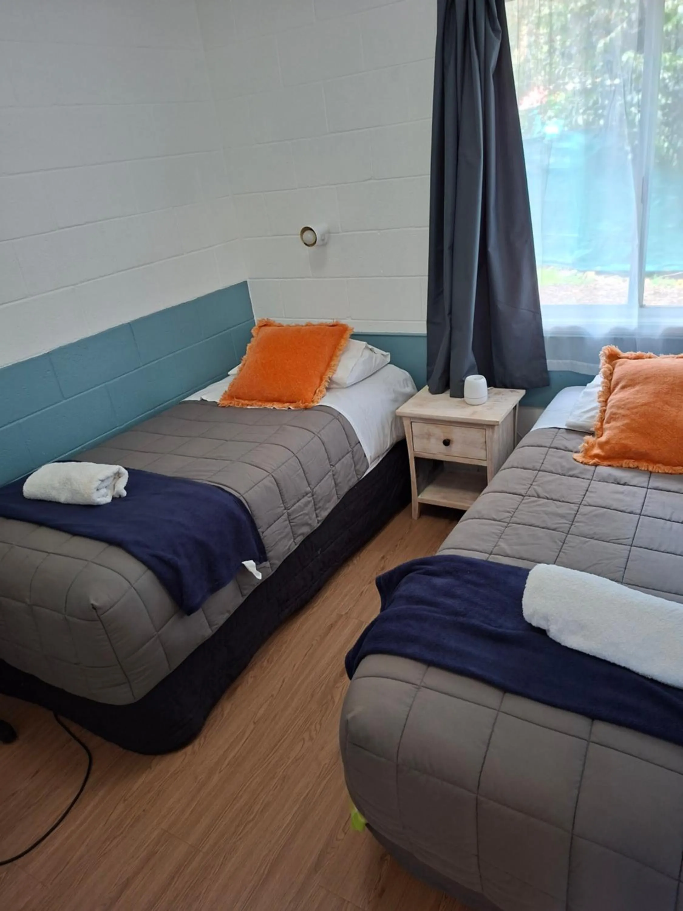 Bed in Aarangi Tui Motel