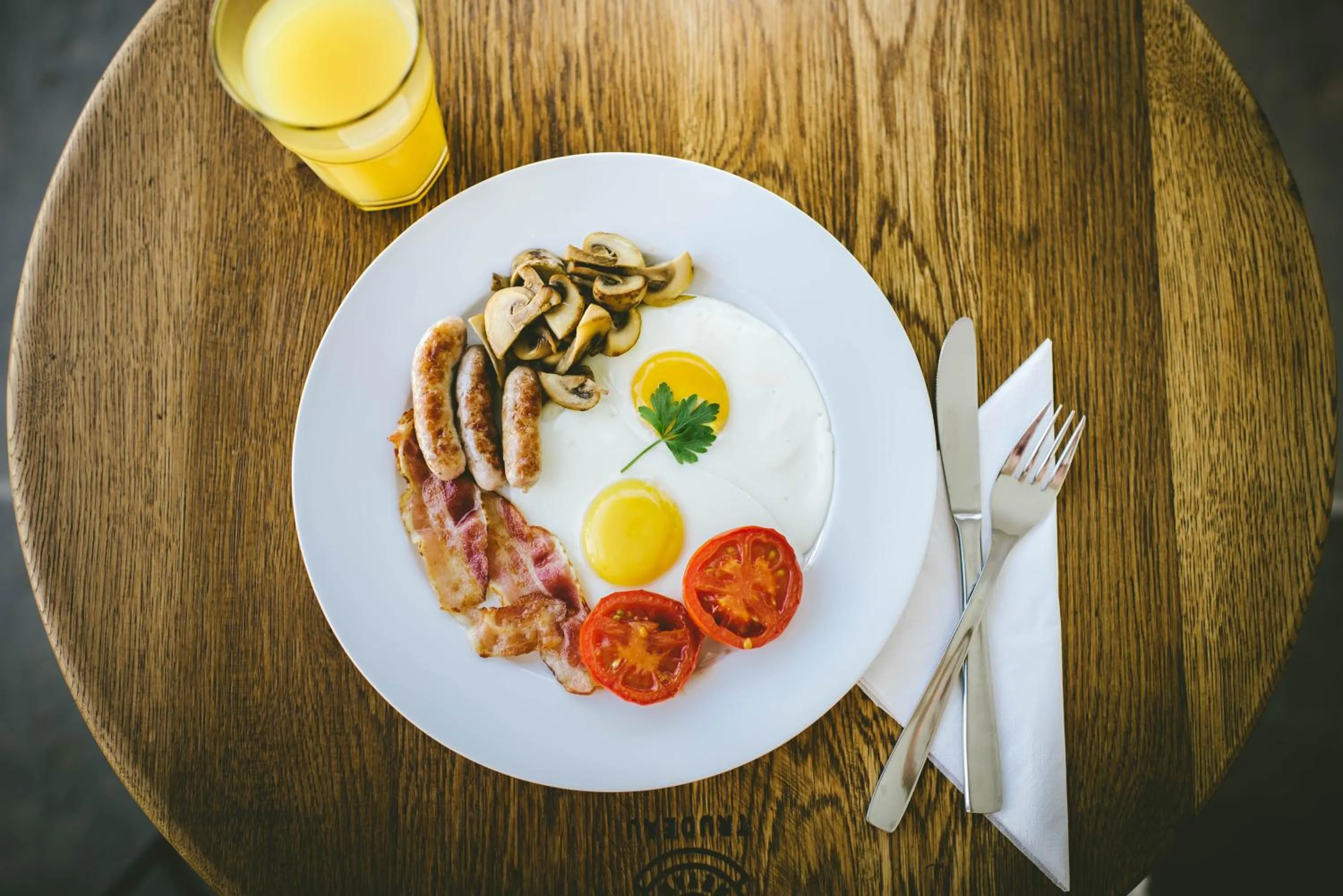 Food and drinks in The Victorian Goose