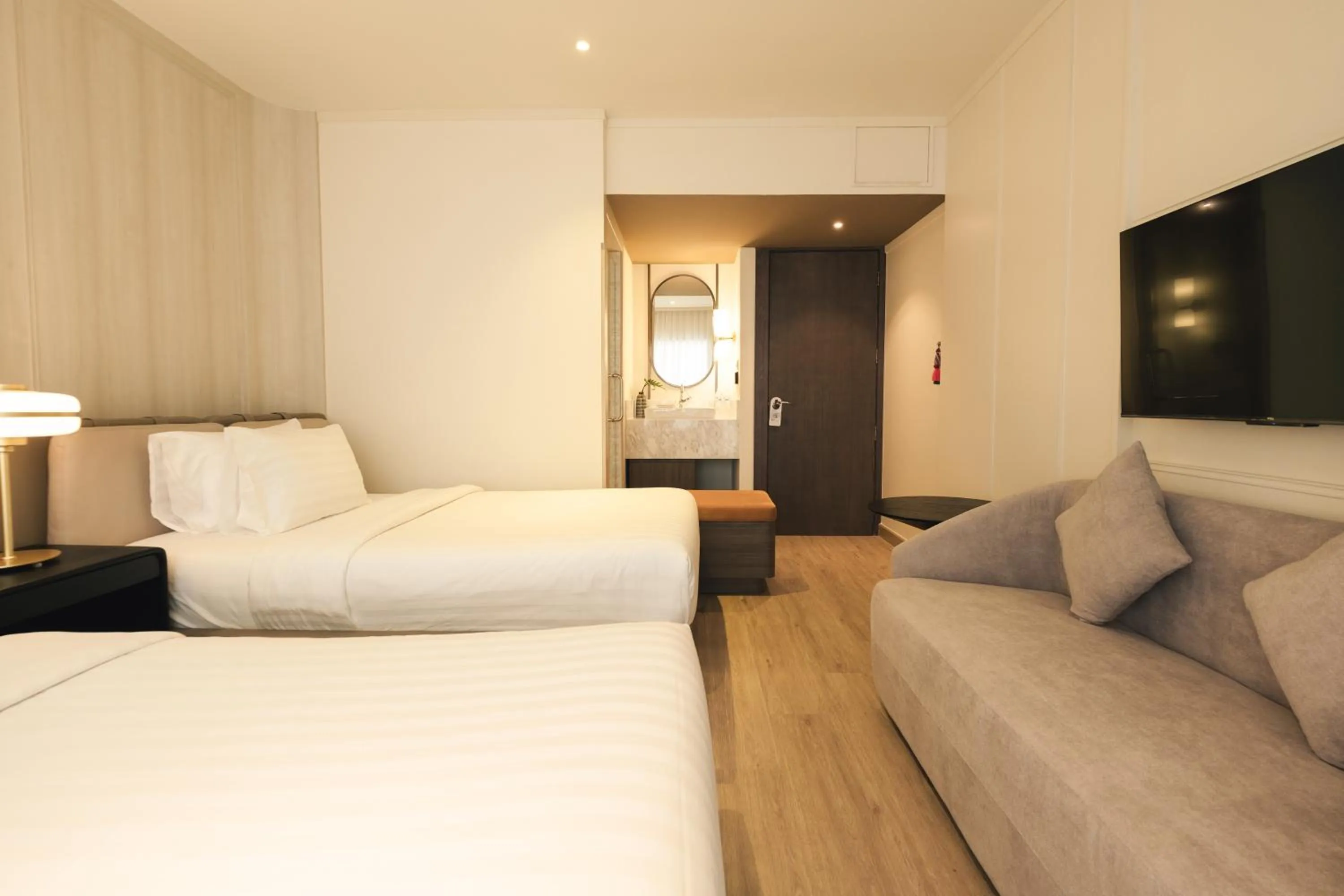 Bed in The 3sis Hotel