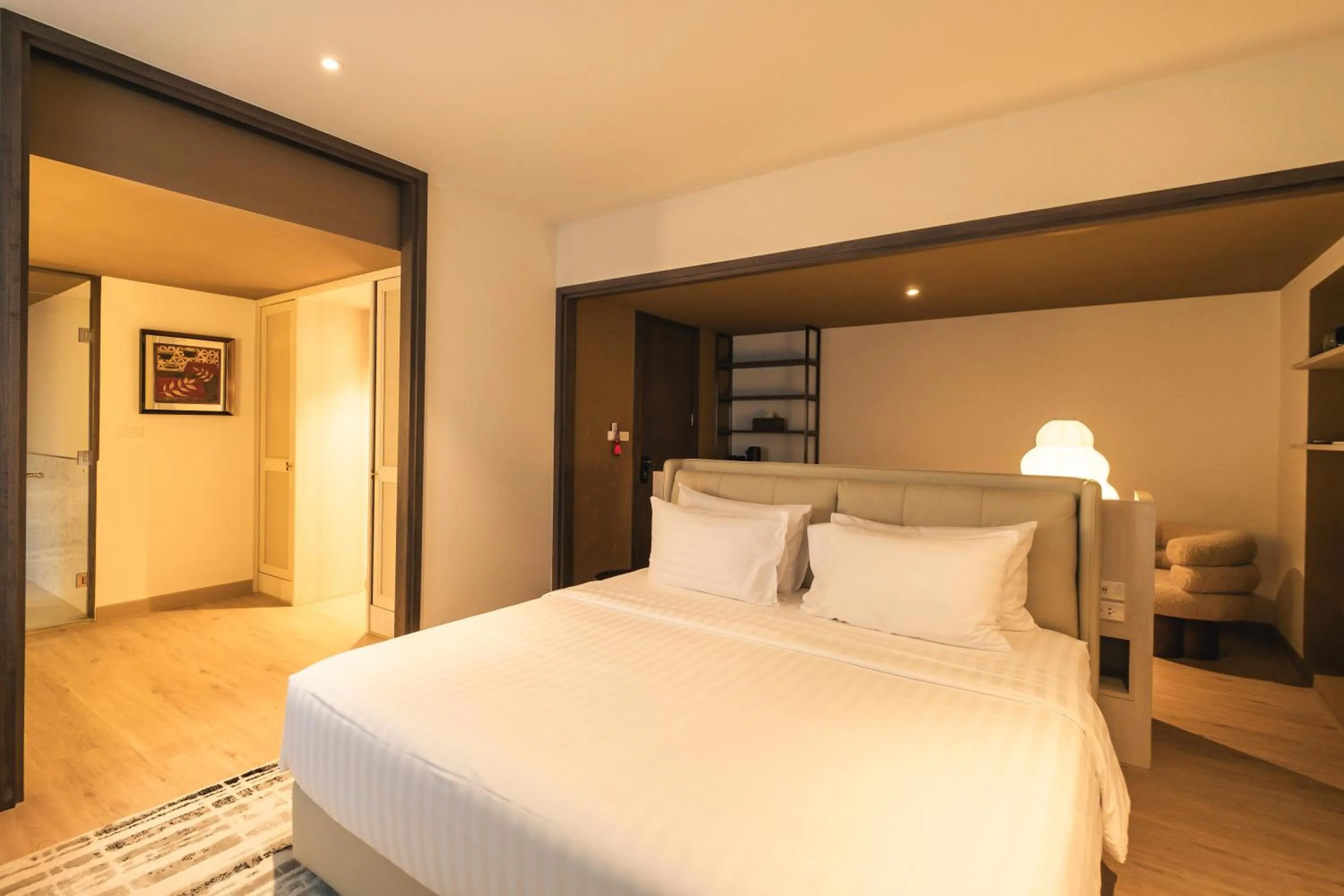 Bed in The 3sis Hotel