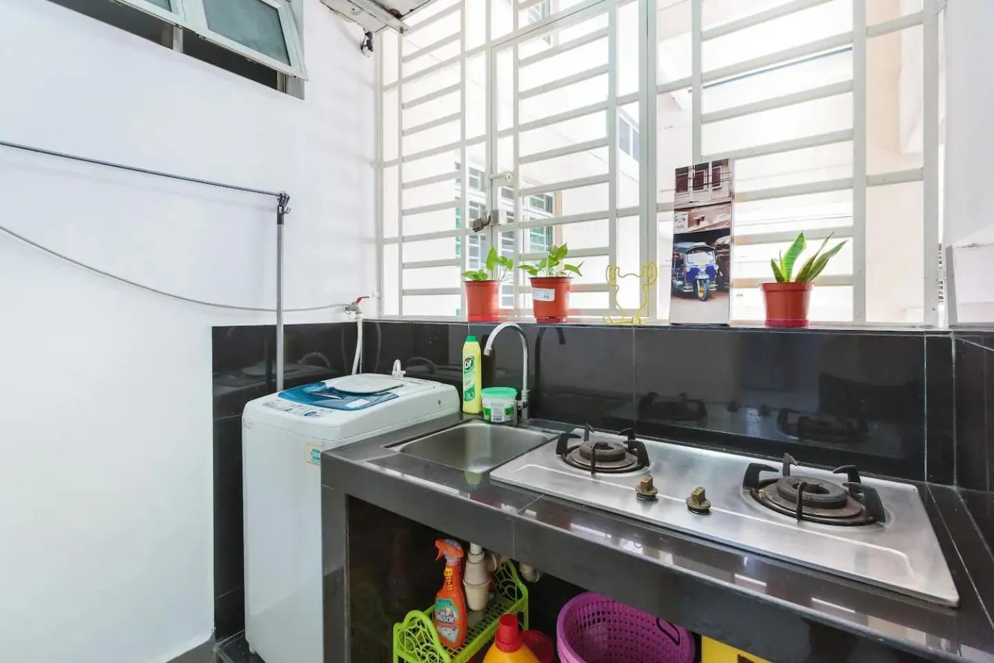 Kitchen or kitchenette in Homestay@AEON Desa Tebrau