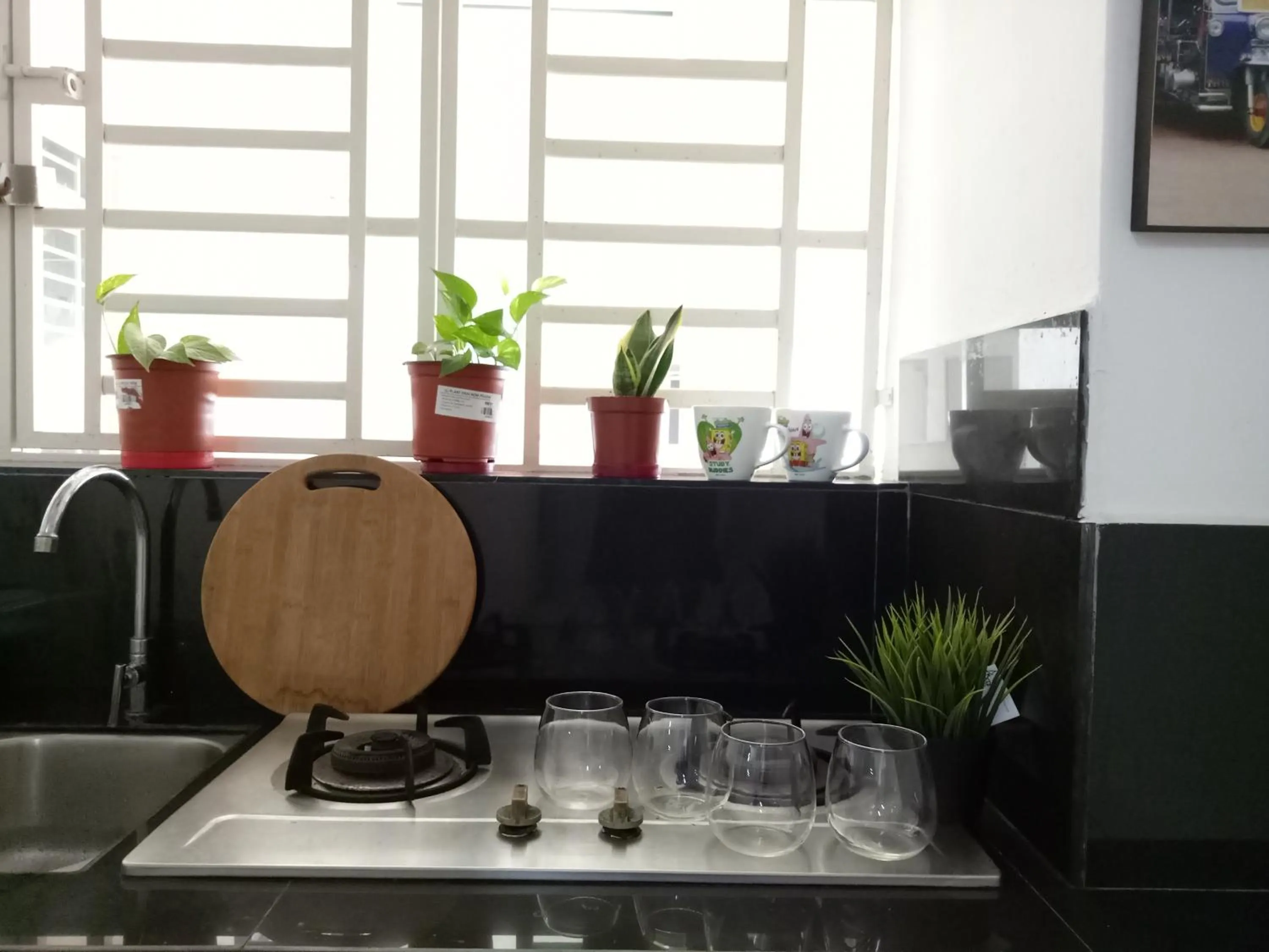 Kitchen or kitchenette in Homestay@AEON Desa Tebrau