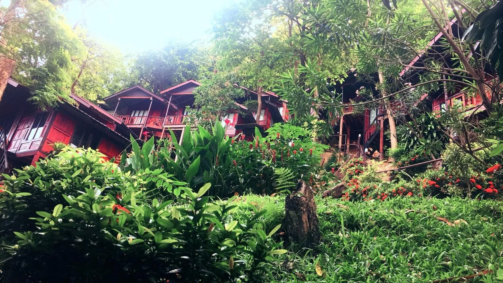 Property building in Phi Phi Green Hill Resort